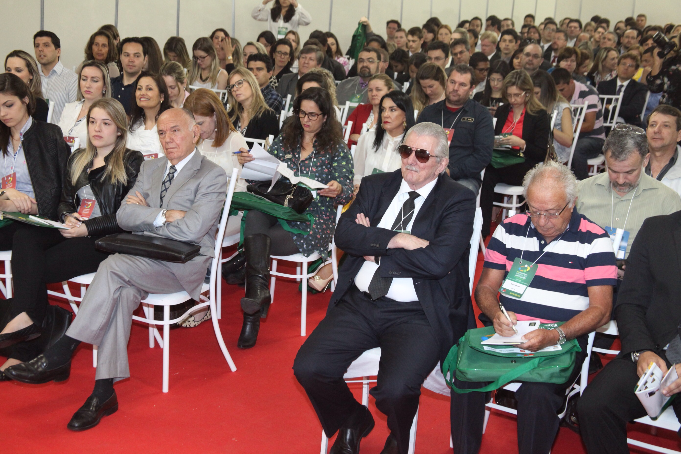 Palestra Devido processo legal. XVII Conferência Estadual dos Advogados de SC. Foto: Fábio Queiroz / Agência AL