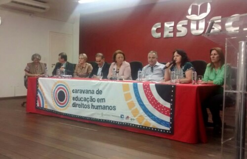 Deputada Luciane Carminatti participa da Caravana de Educação em Direitos Humanos