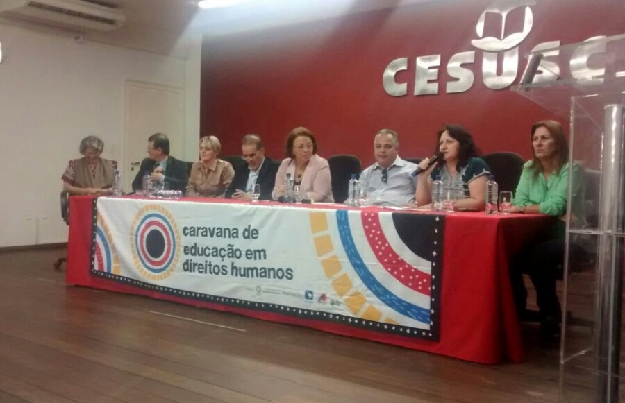 Deputada Luciane Carminatti participa da Caravana de Educação em Direitos Humanos