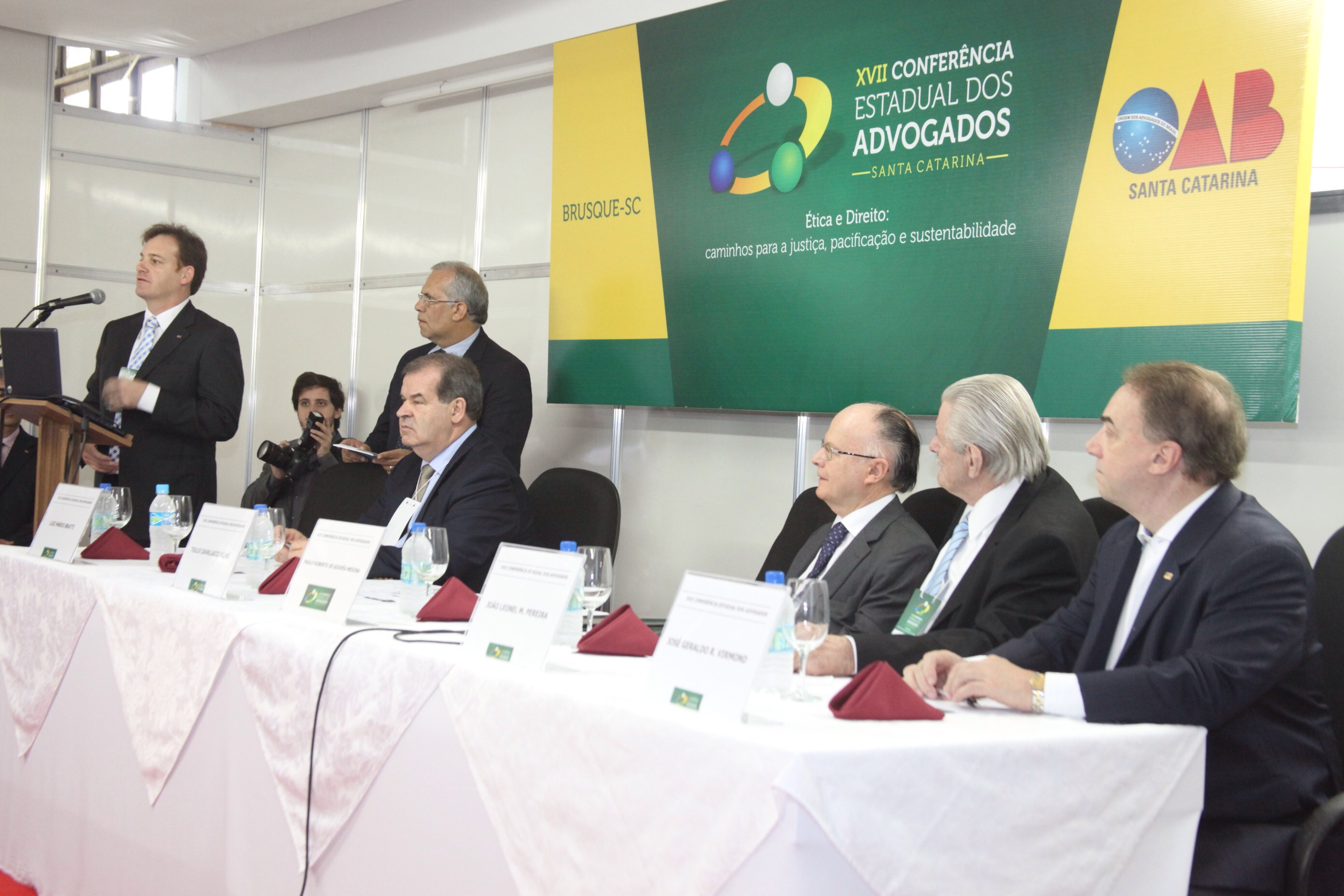 Palestra Conduta ética do advogado. XVII Conferência Estadual Advogados. Foto: Fábio Queiroz / Agência AL