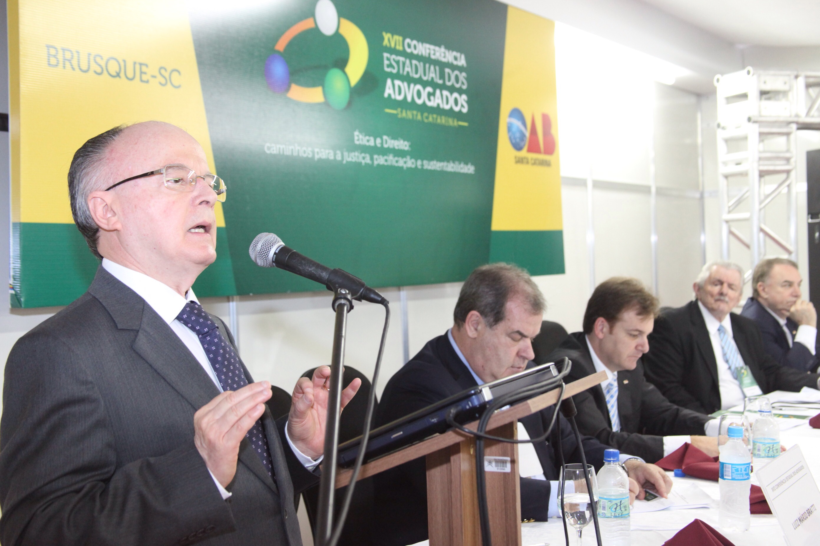 Palestra Conduta ética do advogado. XVII Conferência Estadual Advogados. Foto: Fábio Queiroz / Agência AL