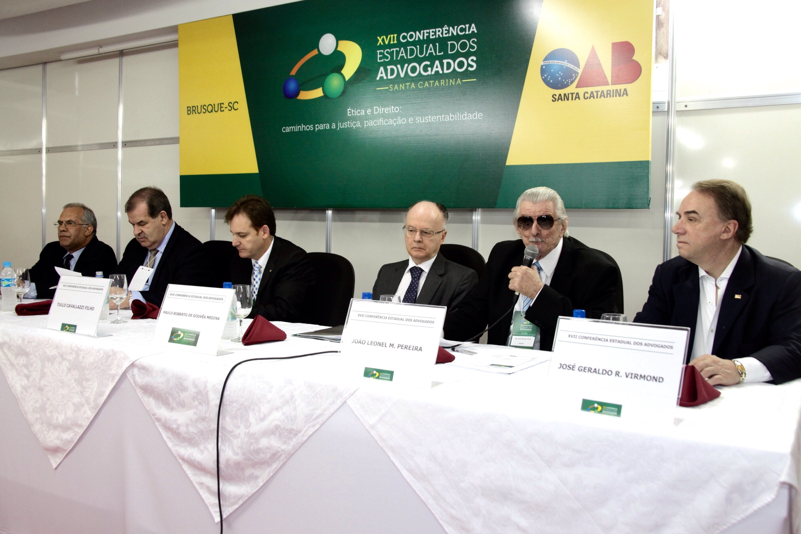 Palestra Conduta ética do advogado. XVII Conferência Estadual Advogados. Foto: Fábio Queiroz / Agência AL