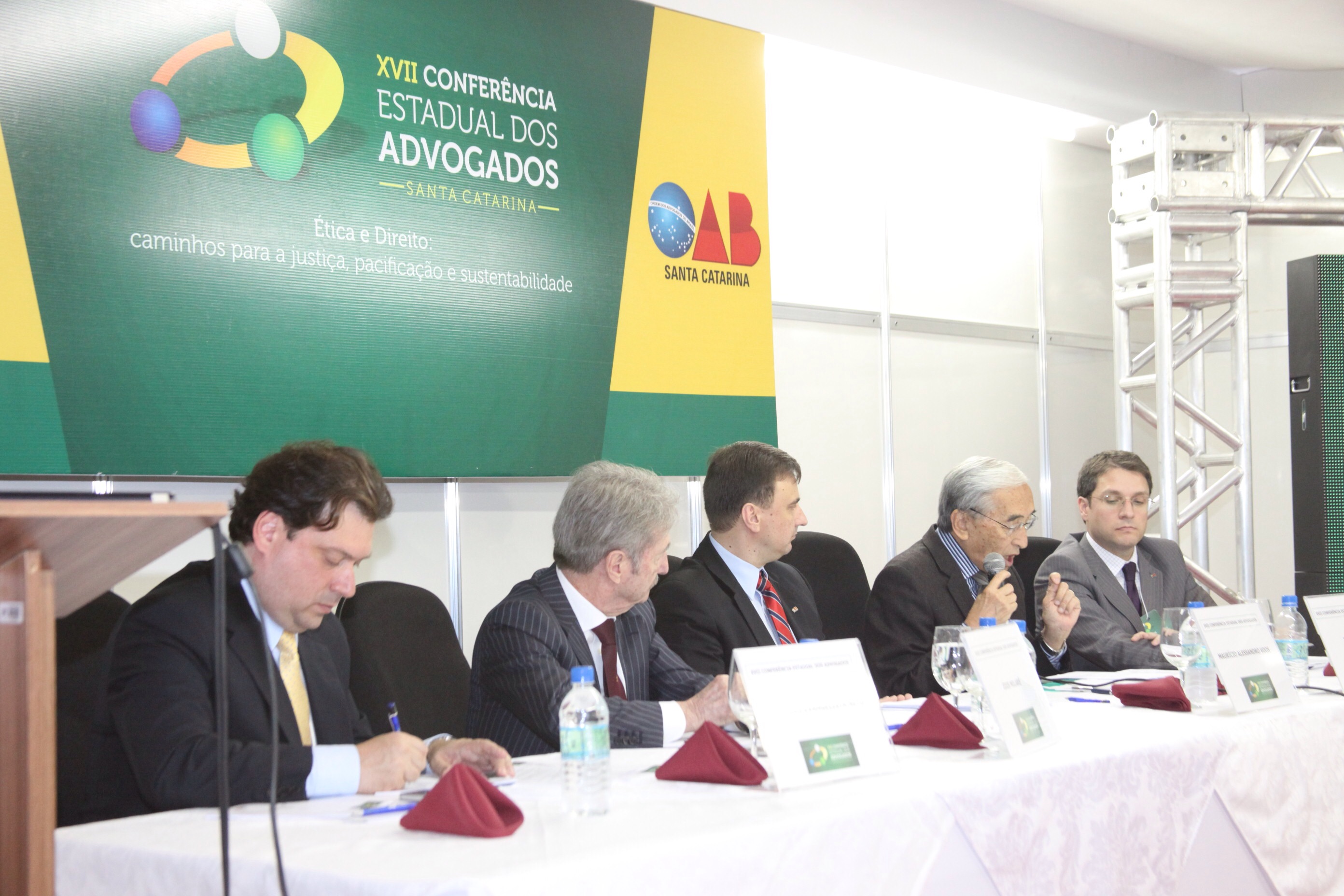 Palestra Ordenamento do espaço urbano. XVII Conferência Estadual Advogados. Foto: Fábio Queiroz / Agência AL