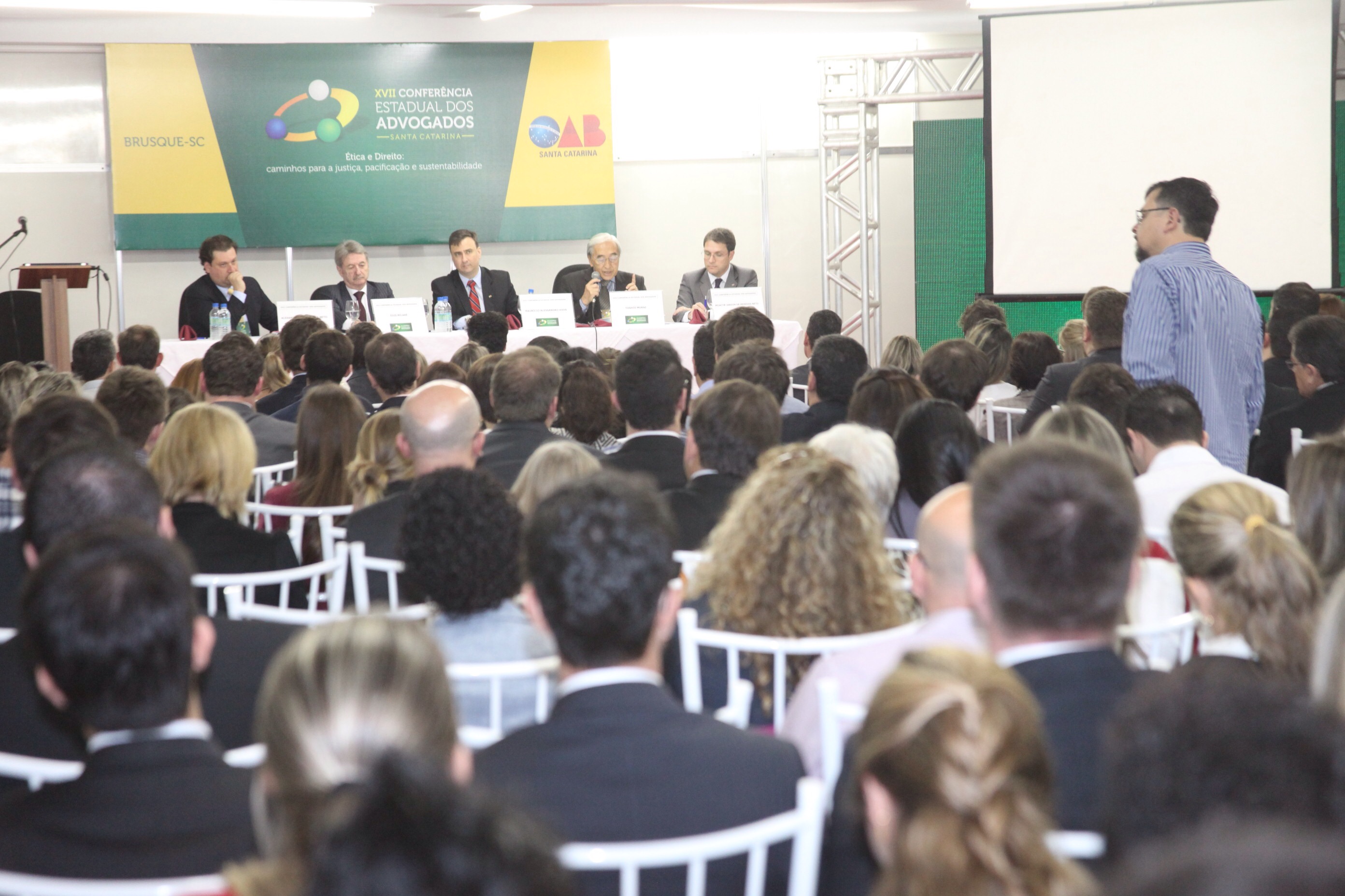Palestra Ordenamento do espaço urbano. XVII Conferência Estadual Advogados. Foto: Fábio Queiroz / Agência AL
