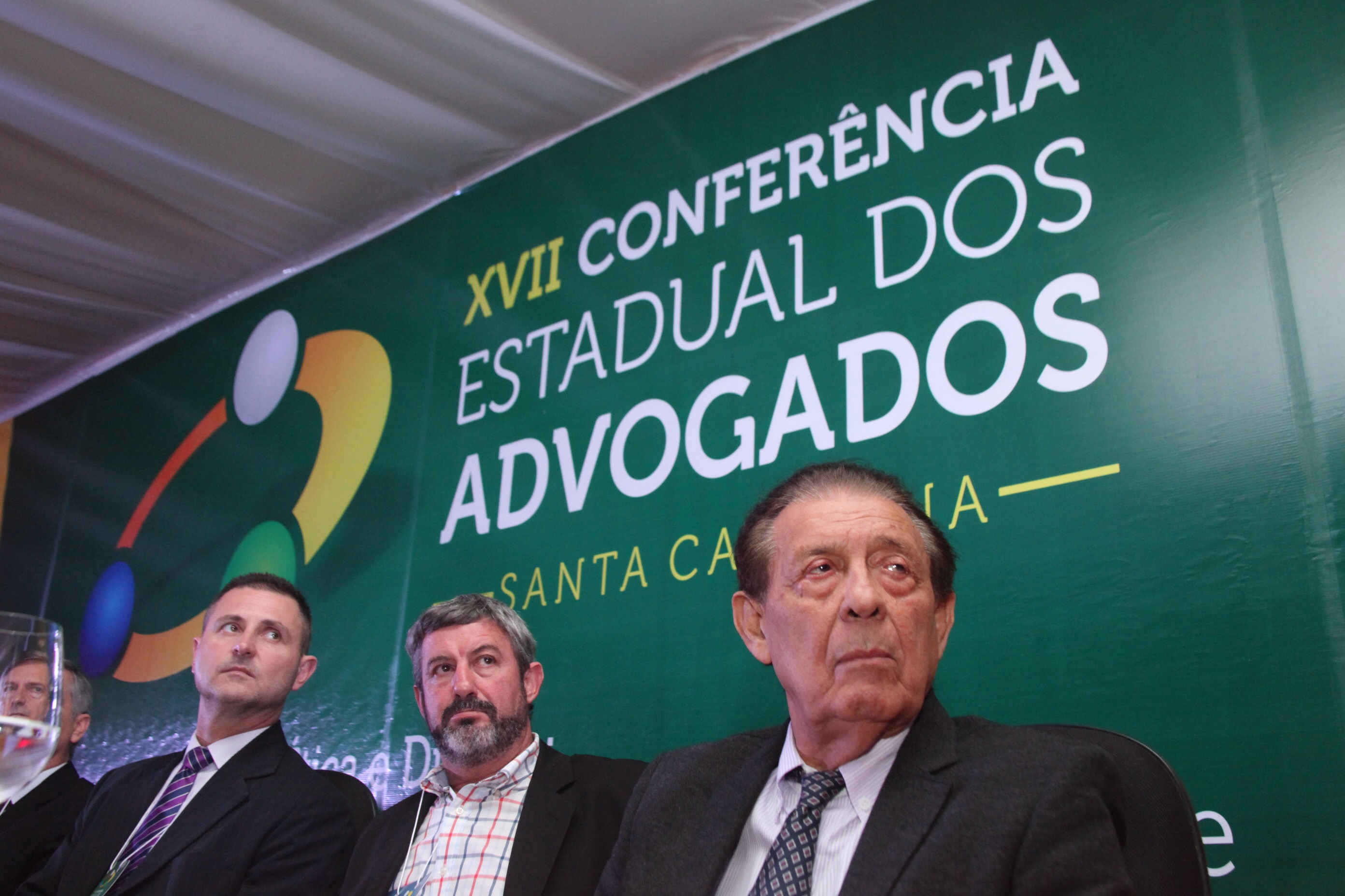 Encerramento da XVII Conferência estadual  dos advogados de SC. Foto: Fábio Queiroz / Agência AL
