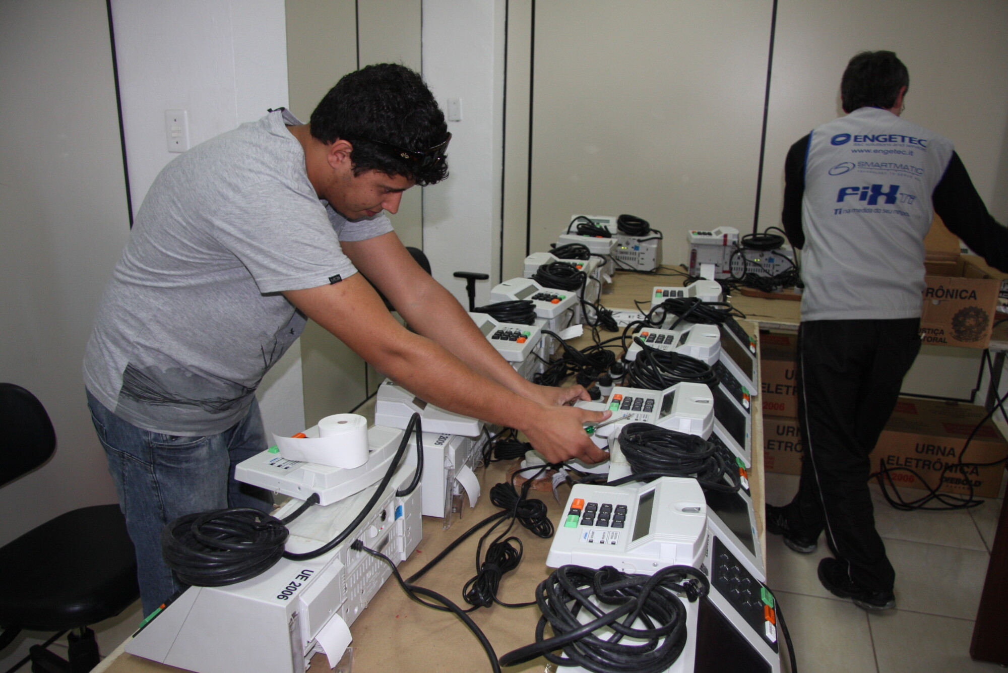 No estado de Santa Catarina, serão disponibilizadas 14.899 urnas eletrônicas. FOTO: Fábio Queiroz/Arquivo Agência AL