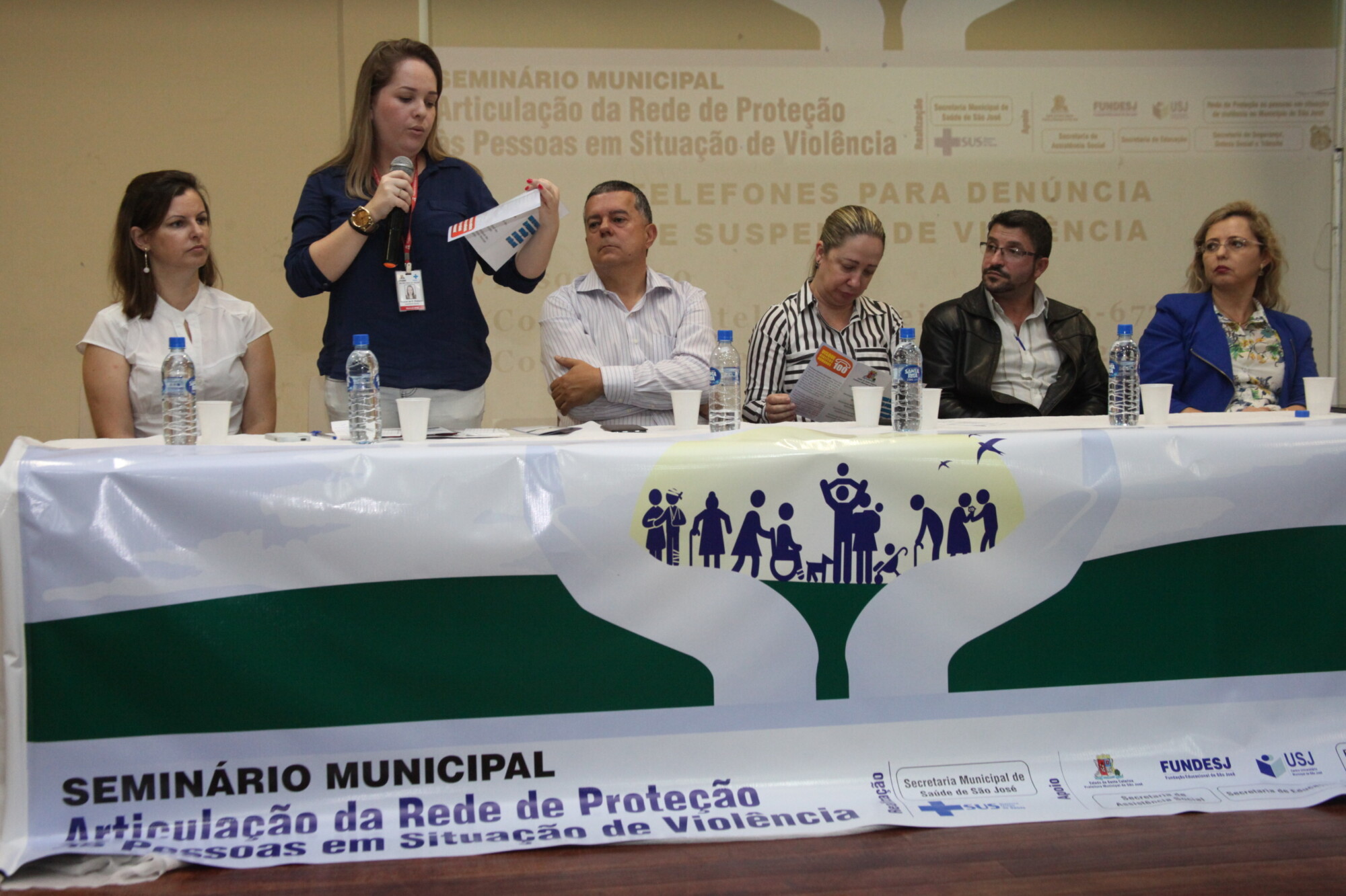 Seminário da rede de proteção da violência contra a mulher. FOTOS: Fábio Queiroz/Agência AL