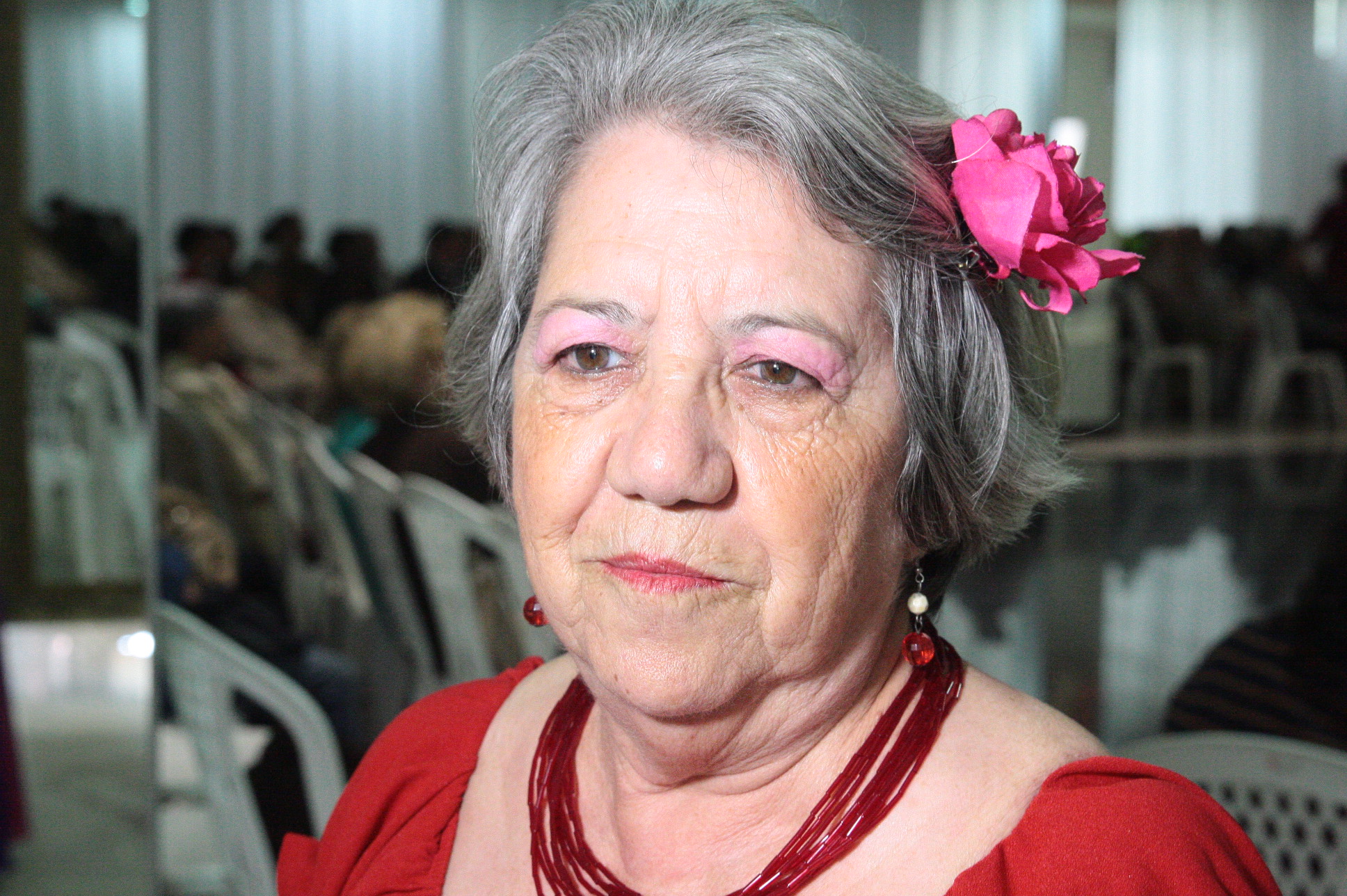 Vanda Maria Rodrigues Fernandes. Semana do Idoso. Fotos: Eduardo Guedes de Oliveira / Agência AL