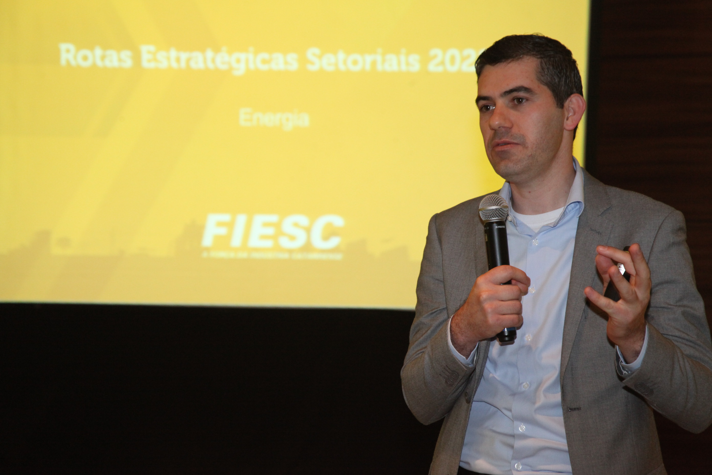 FIESC e especialistas avaliam rota de crescimento para indústria da energia. Foto: Fábio Queiroz / Agência AL