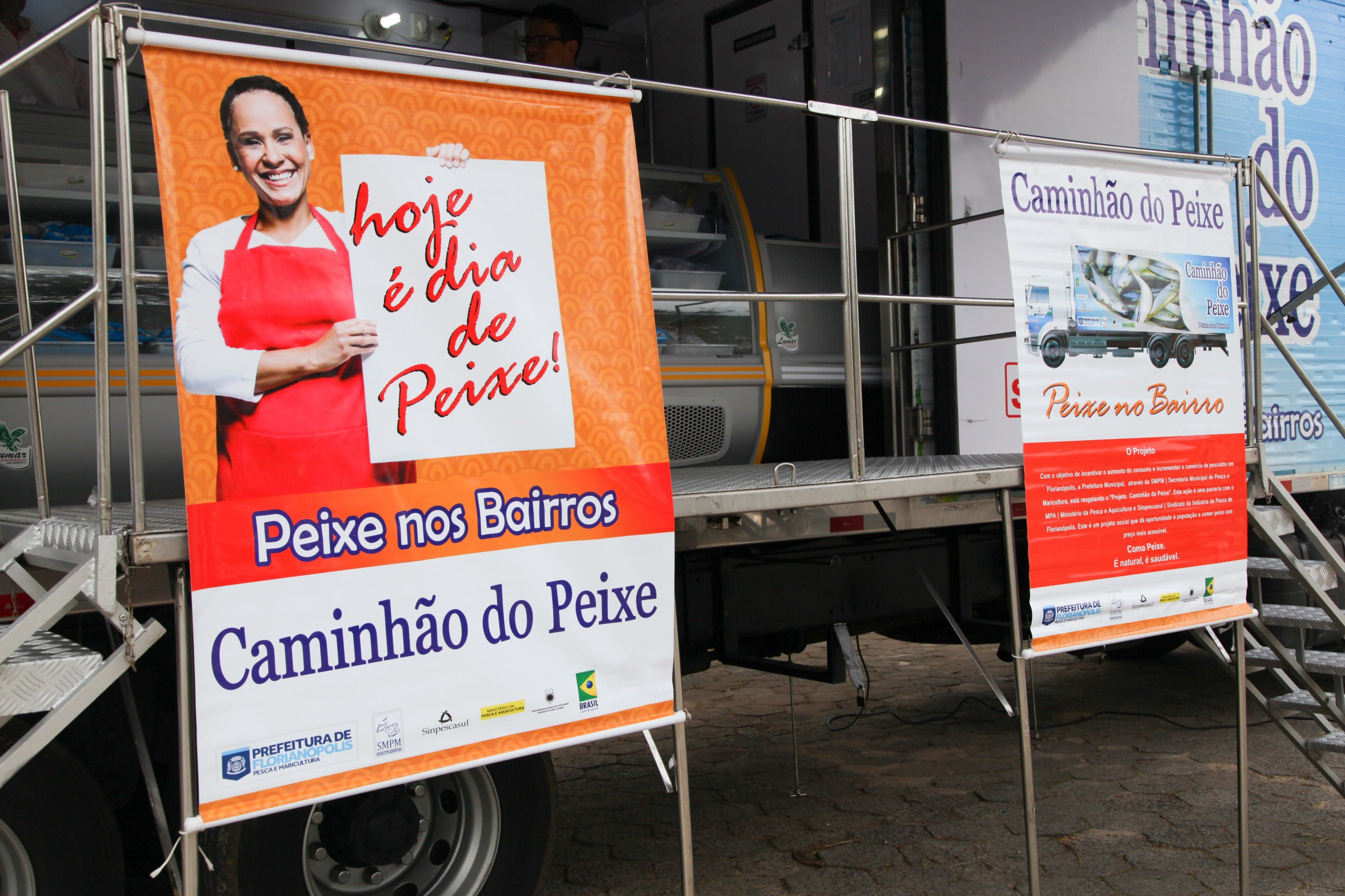 Caminhão do Peixe - Foto: Juliana Stadnik / Agência AL