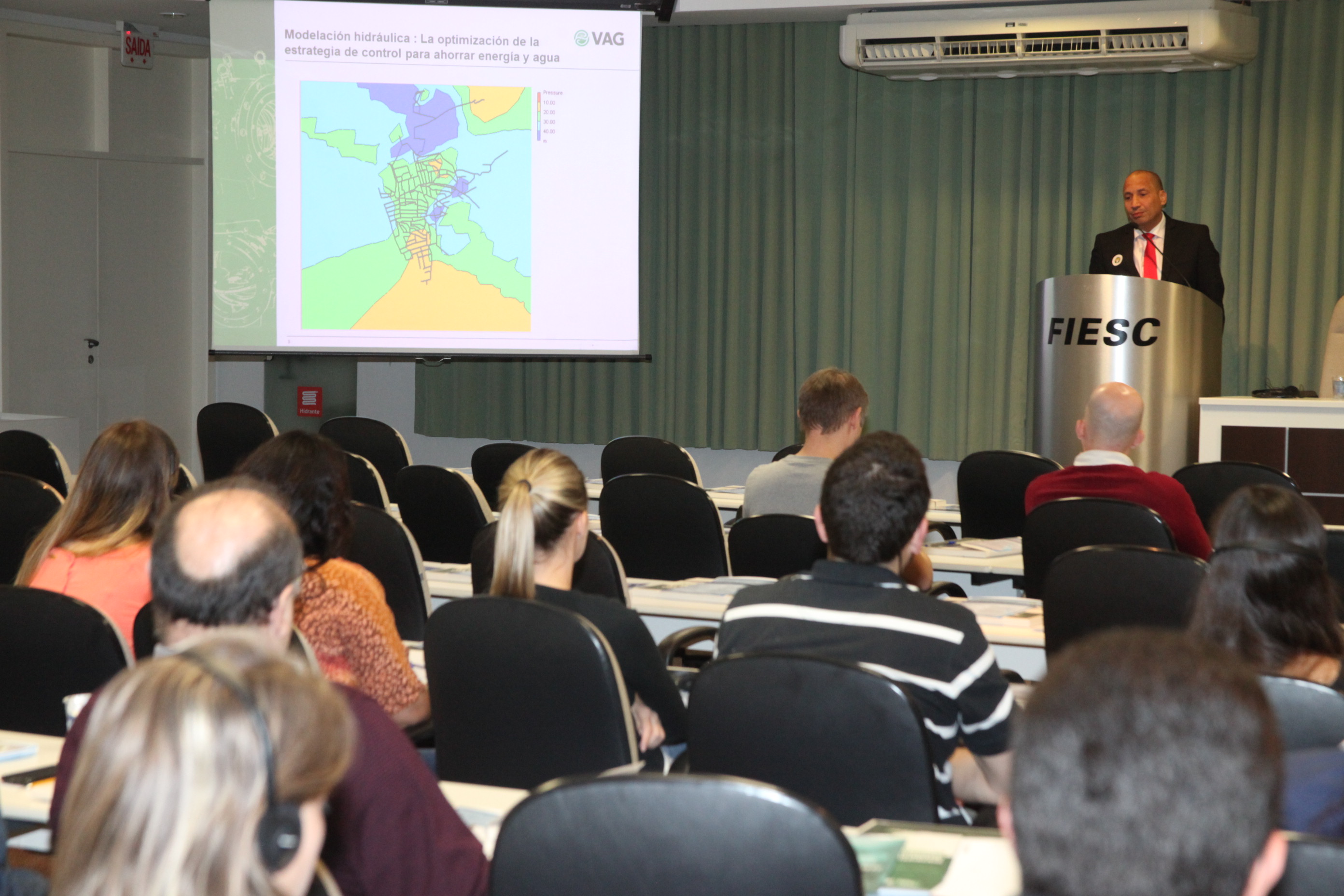 Seminário sobre saneamento. Foto: Fábio Queiroz / Agência AL