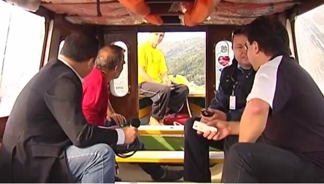 Em Forianópolis, Laguna e São Francisco do Sul foram necessários barcos para fazer o transporte até os locais de votação