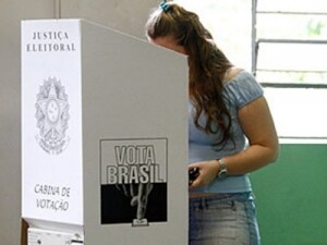Brasileiros vão às urnas neste domingo. FOTO: Divulgação