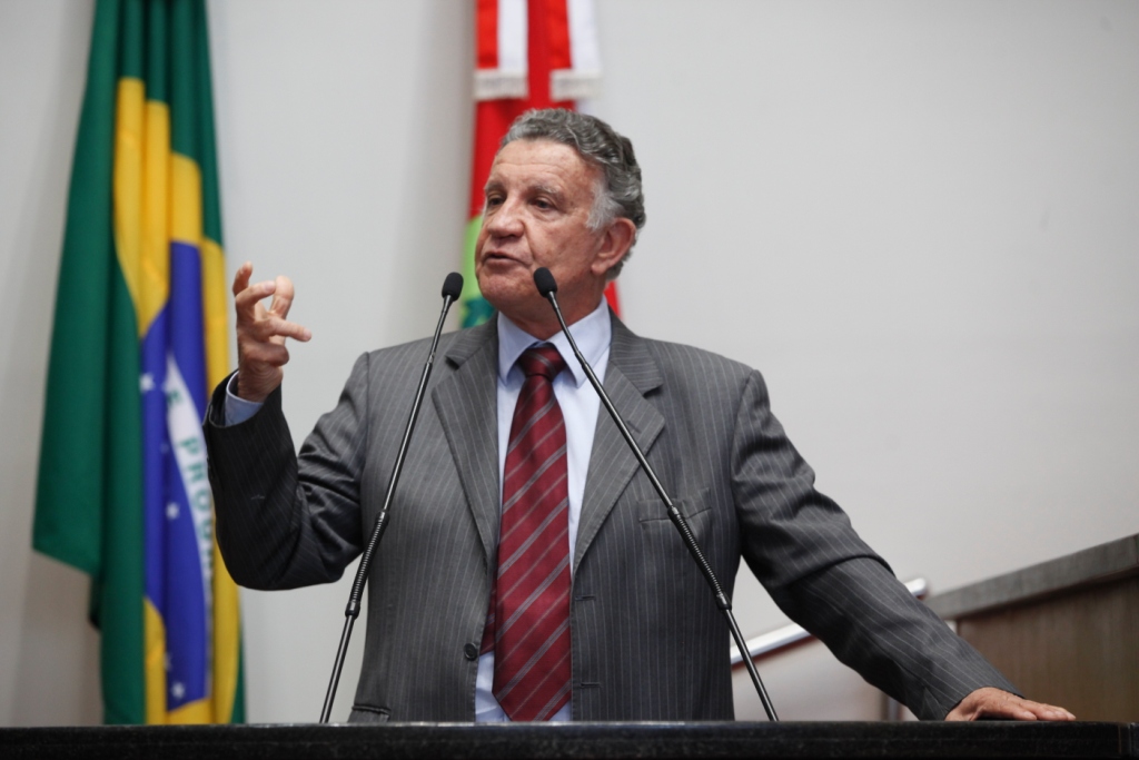Deputado Edison Andrino (PMDB)  Foto Carlos Kilian/Agência AL