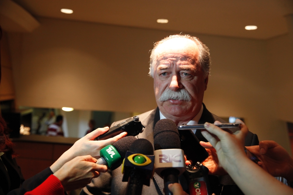 Entrevista com o Presidente da AL Deputado Romildo Titon (PMDB)   Foto Carlos Kilian/Agência AL