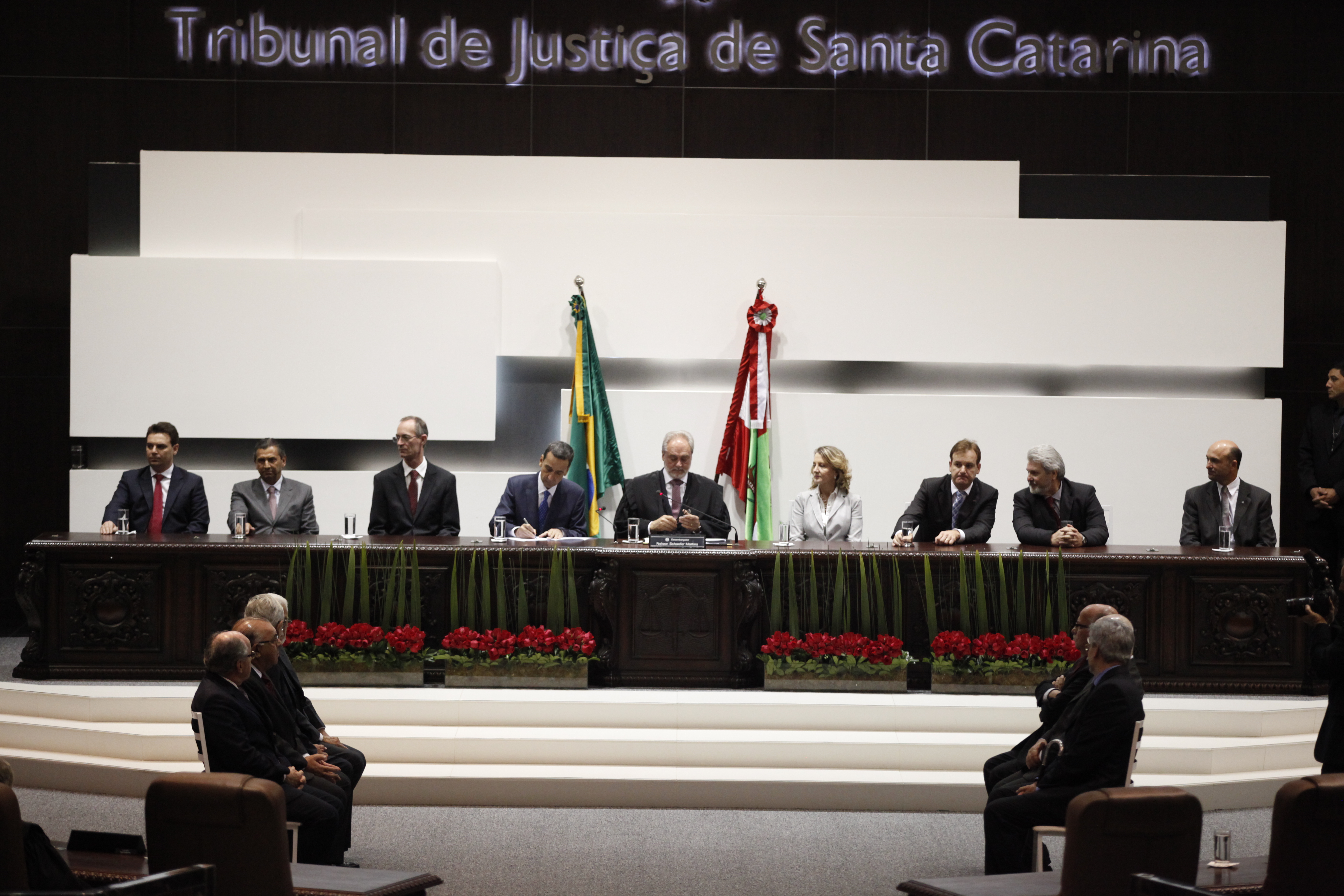123 anos do TJ SC. Fotos: Carlos Kilian/Agência AL