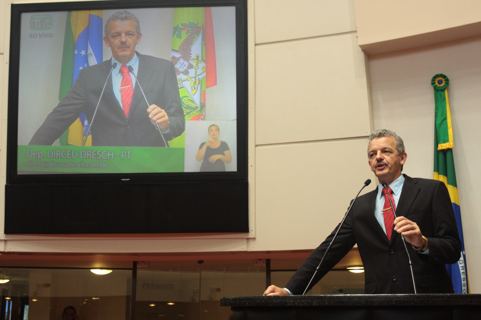 Plenario_dp Dirceu Dresch_Fotos Eduardo Guedes de Oliveira / Agência AL