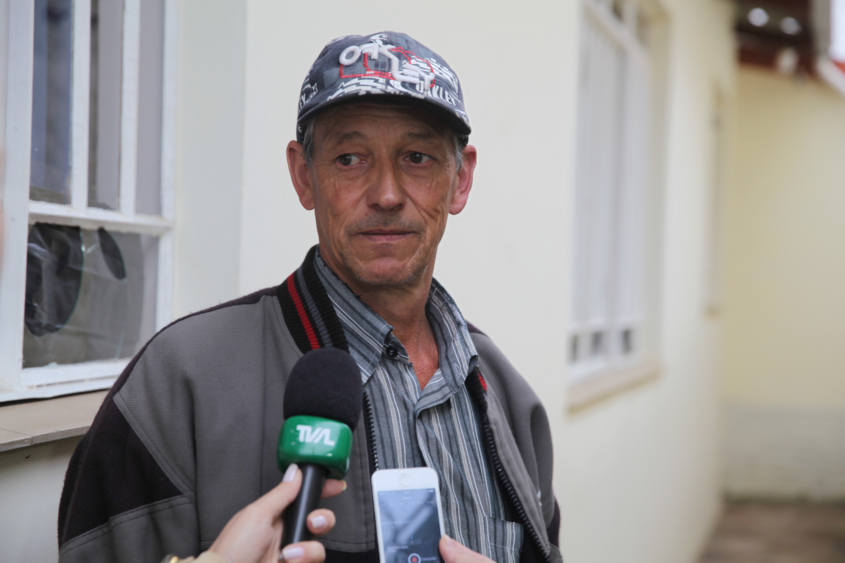 Valdir Francisco - Estragos da Chuva de Granizo em Lages. Fotos: Miriam Zomer/Agência AL