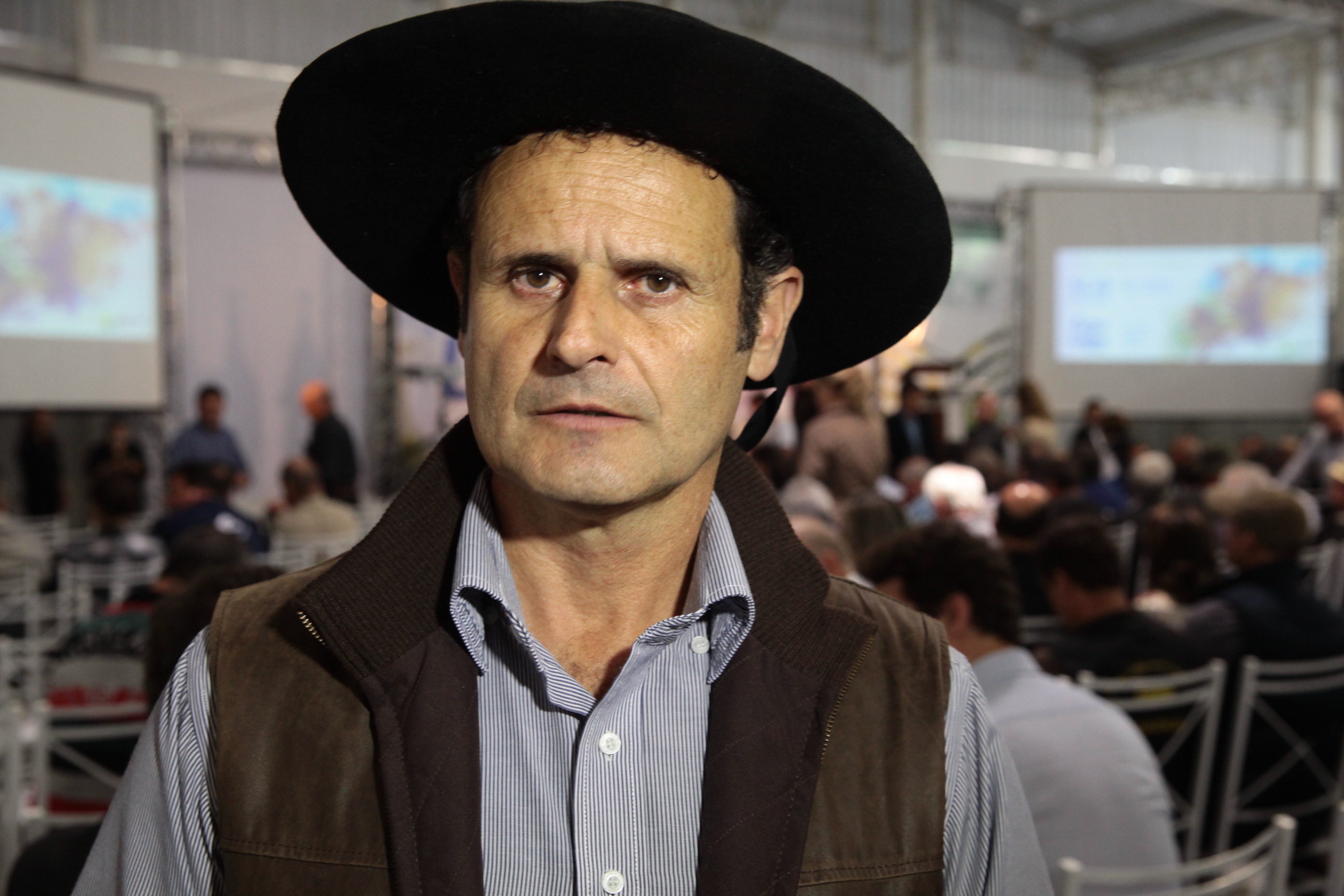 Marcio Pamplona - Abertura da Expo Lages 2014. Fotos: Miriam Zomer/Agência AL