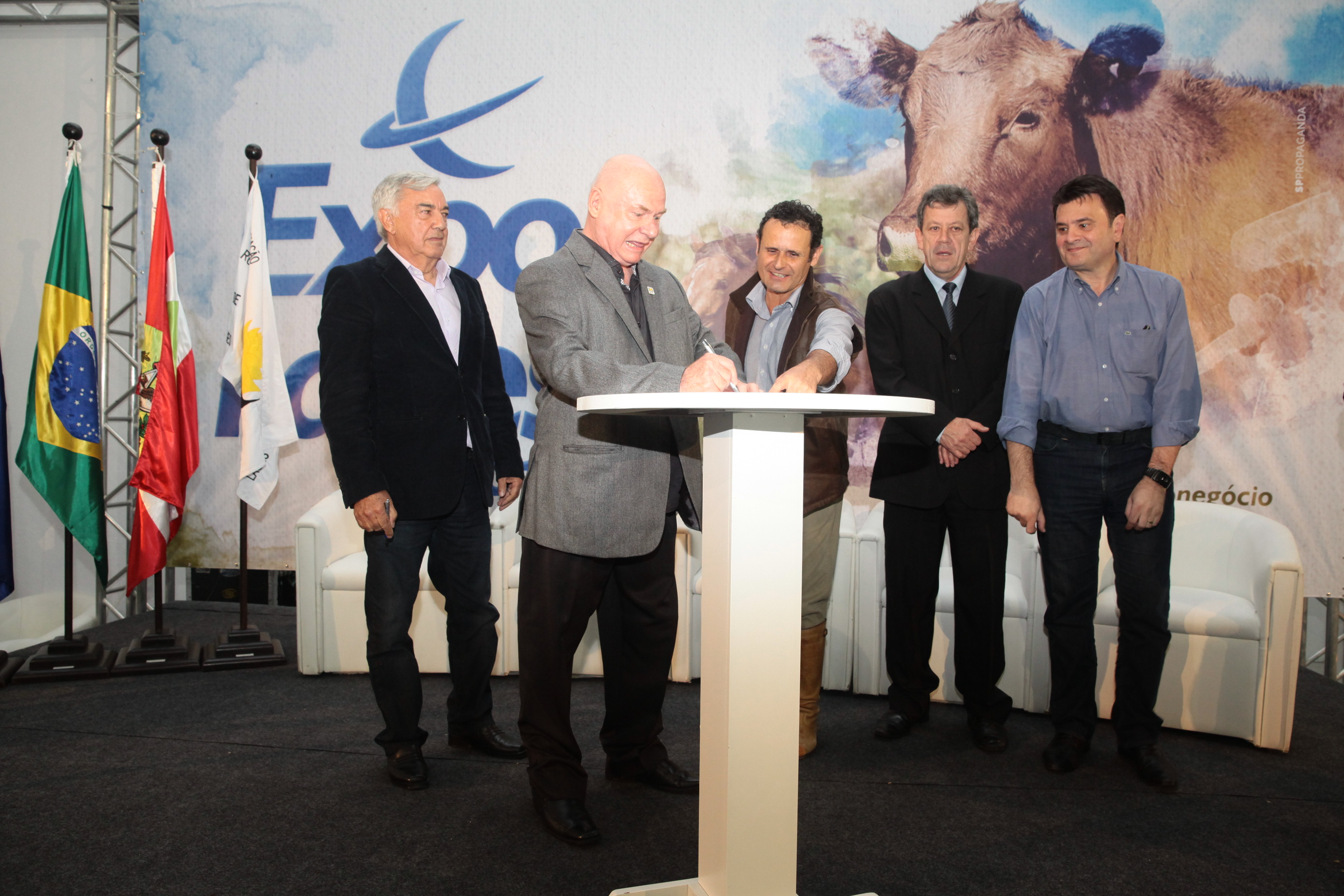 Abertura da Expo Lages 2014. Fotos: Miriam Zomer/Agência AL