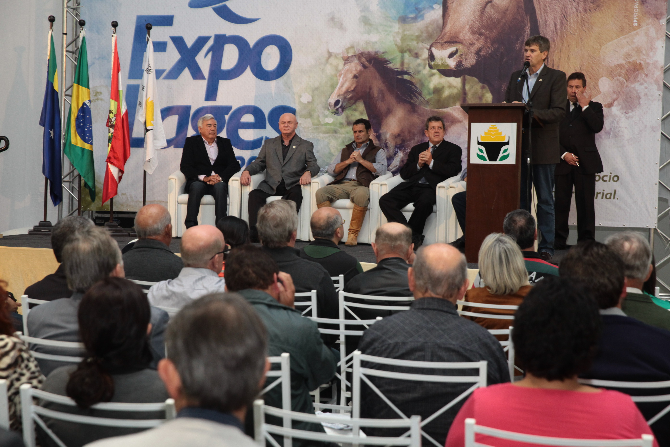 Abertura da Expo Lages 2014. Fotos: Miriam Zomer/Agência AL