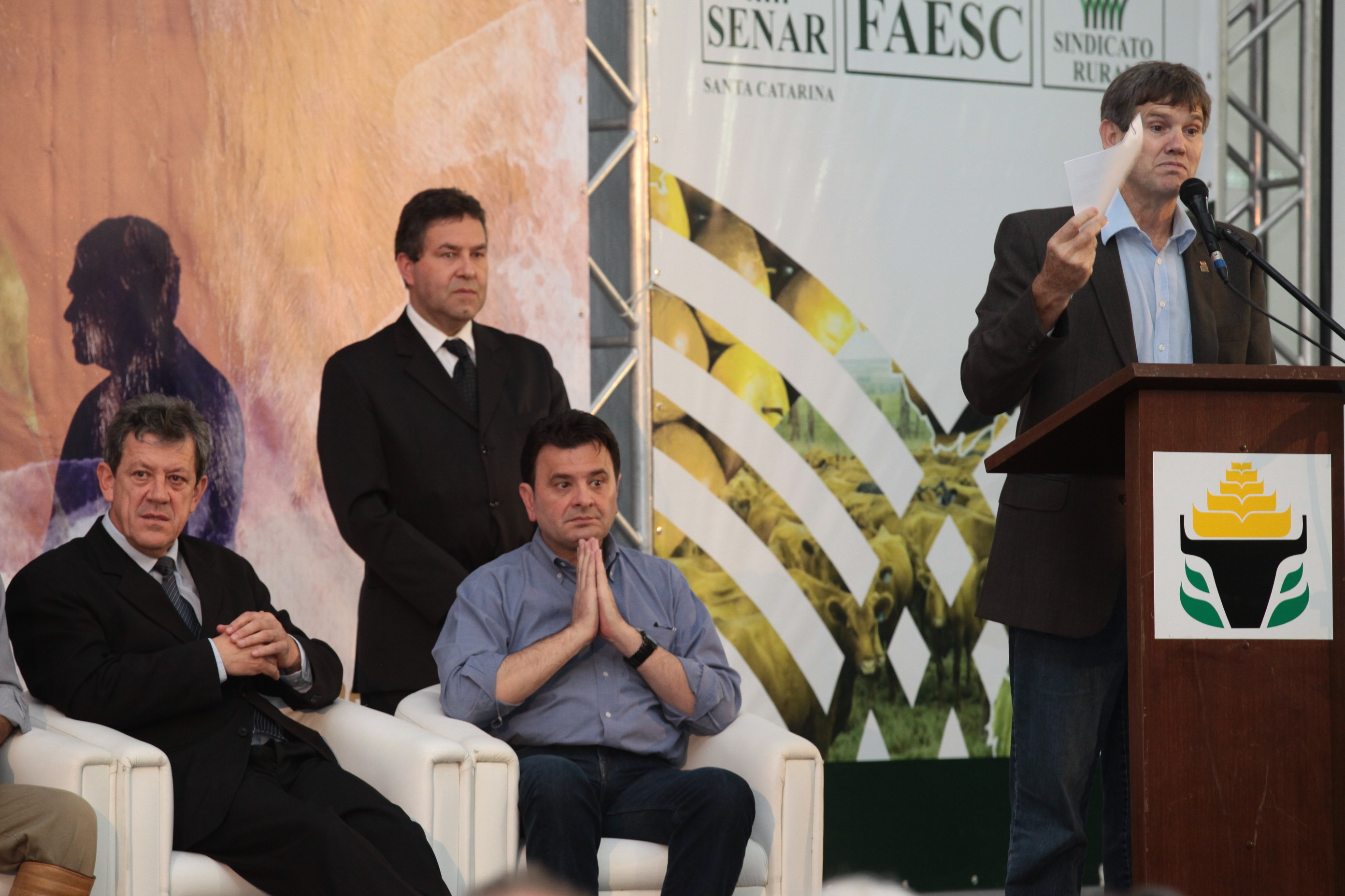 Abertura da Expo Lages 2014. Fotos: Miriam Zomer/Agência AL