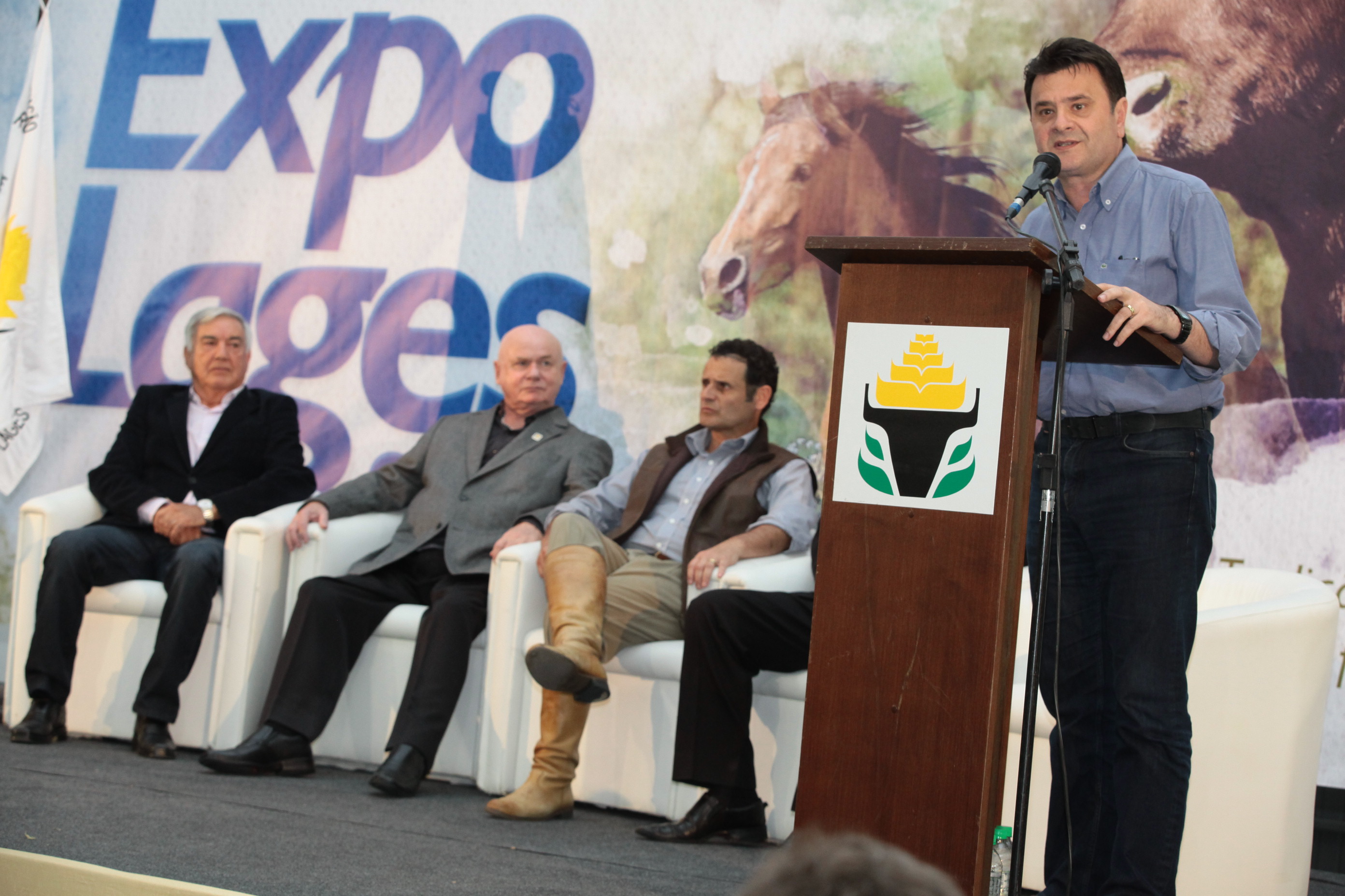 Abertura da Expo Lages 2014. Fotos: Miriam Zomer/Agência AL