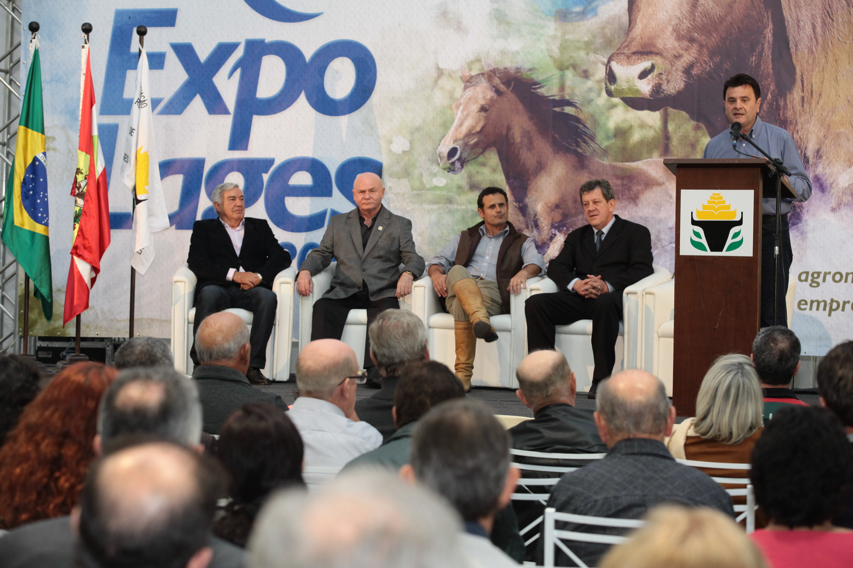 Abertura da Expo Lages 2014. Fotos: Miriam Zomer/Agência AL