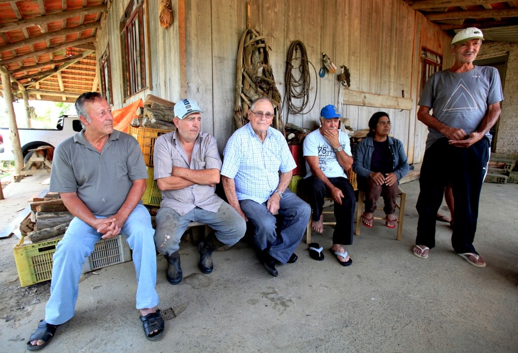 Produtores rurais e ex-proprietários de terra questionam métodos usados pelo Exército na ocupação das terras. FOTOS: Carlos Kilian/Agência AL