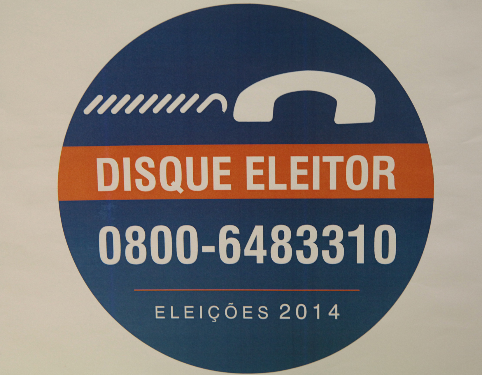 TRE Disque Eleitor. Foto: Miriam Zomer/Agência AL