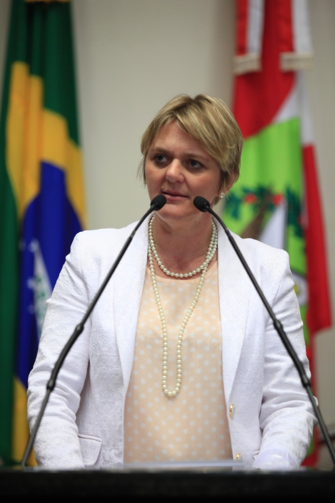 Deputada Luciane Carminati (PT)  Foto  Carlos Kilian/Agência AL