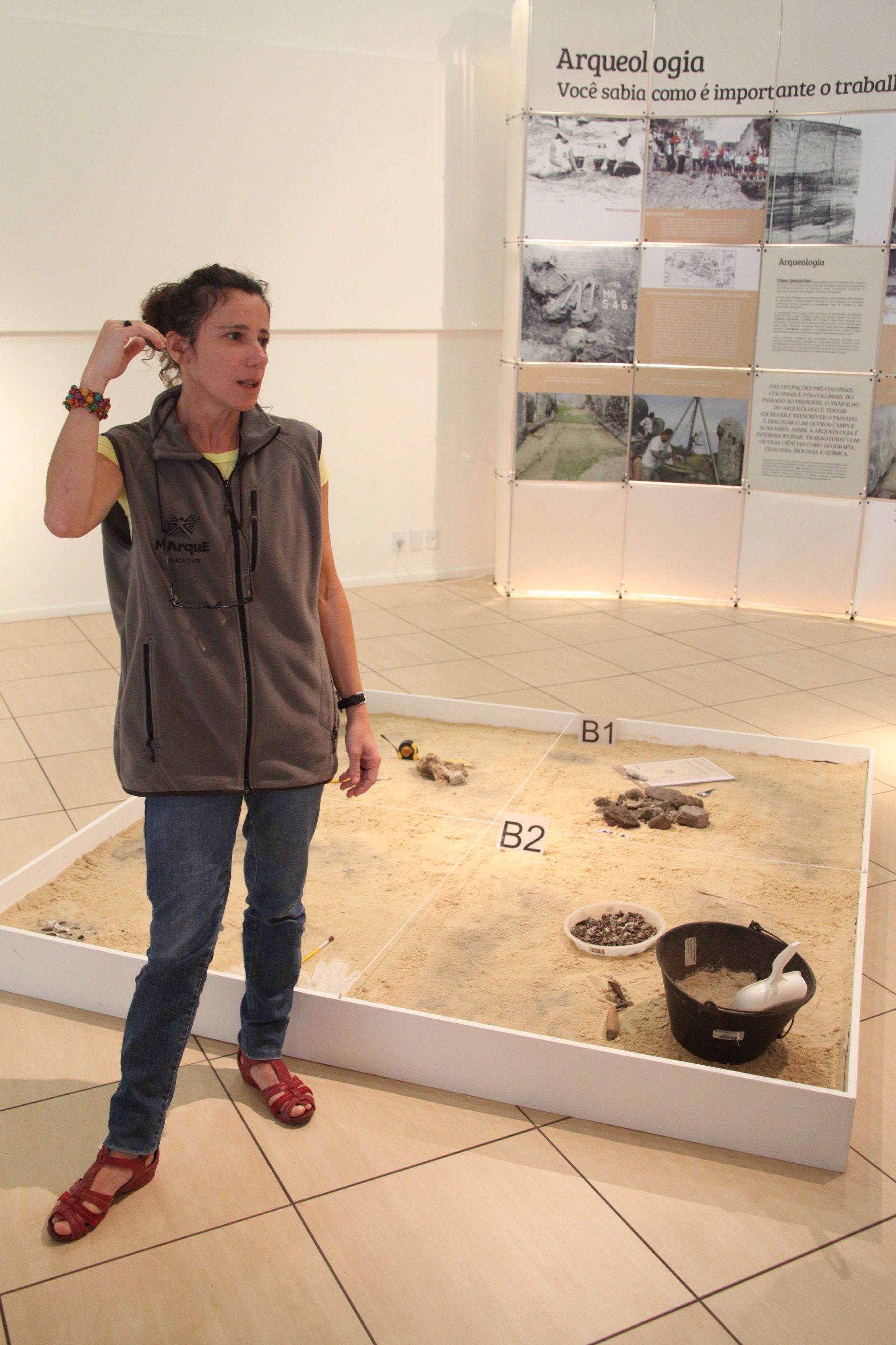 Exposição Arqueologia em Questão. Foto: Fábio Queiroz / Agência AL