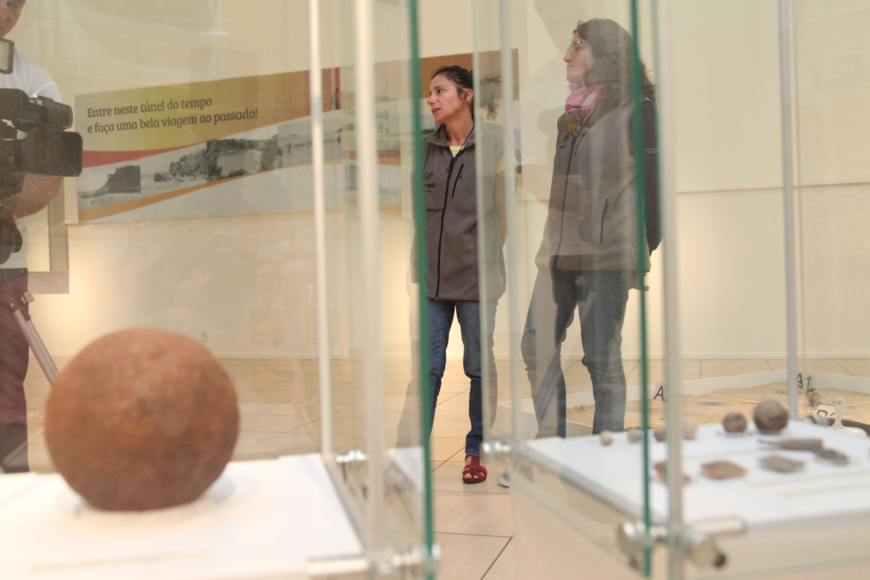 Exposição Arqueologia em Questão. Foto: Fábio Queiroz / Agência AL