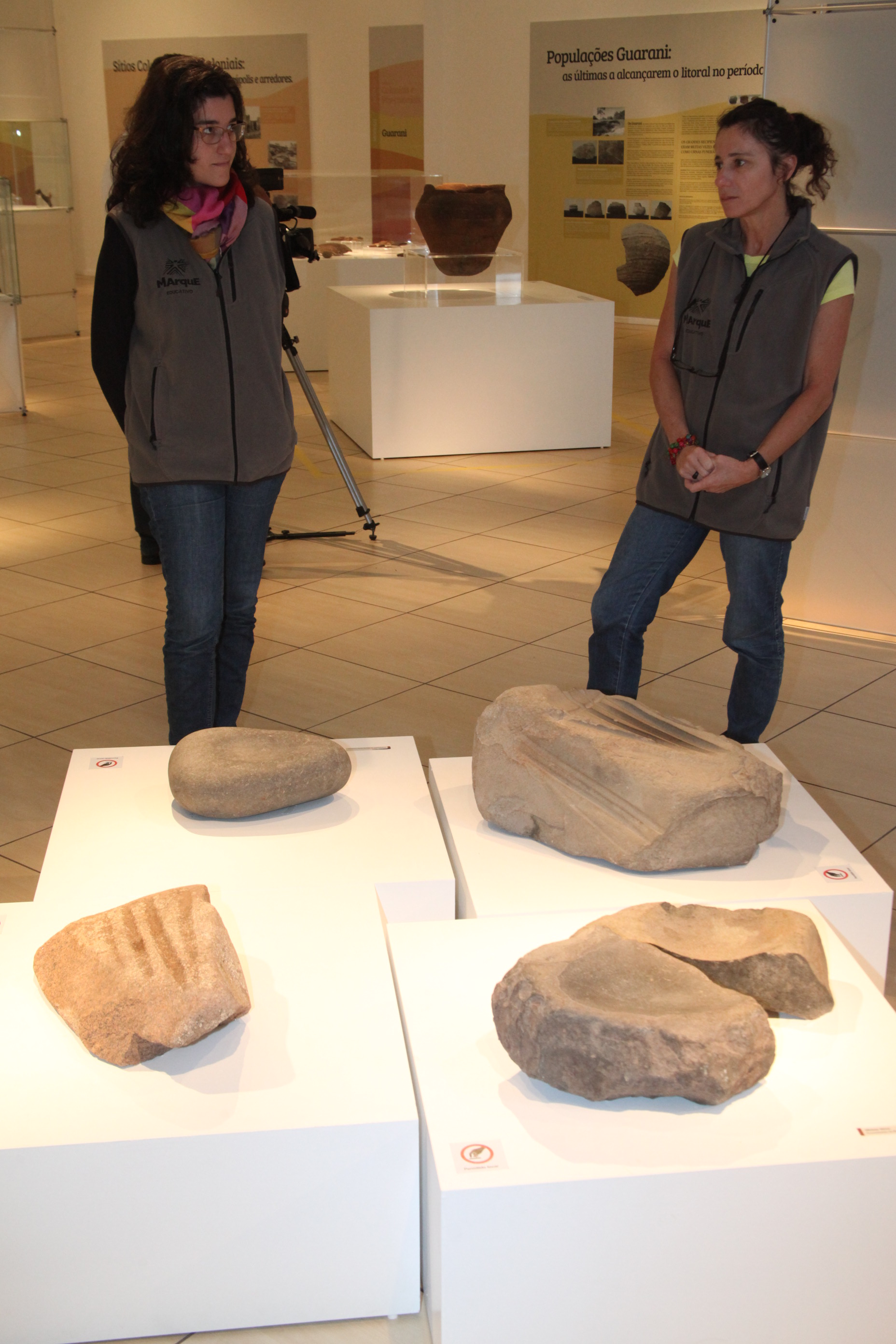Exposição Arqueologia em Questão. Foto: Fábio Queiroz / Agência AL