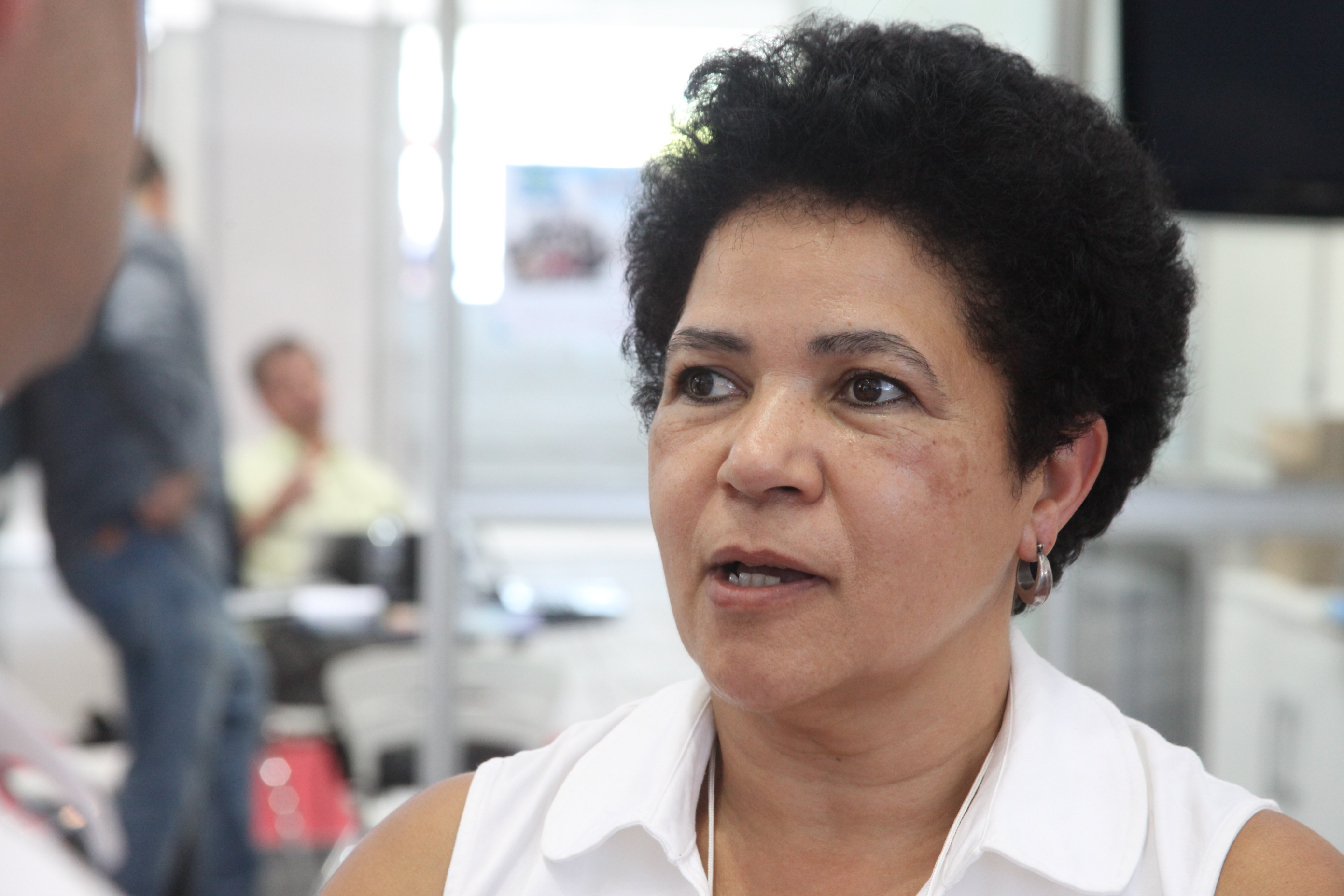 Mariz Inez Freitas dos Santos - oceanógrafa. 6° Congresso Brasileiro de Oceanografia. Foto: Fábio Queiroz / Agência AL