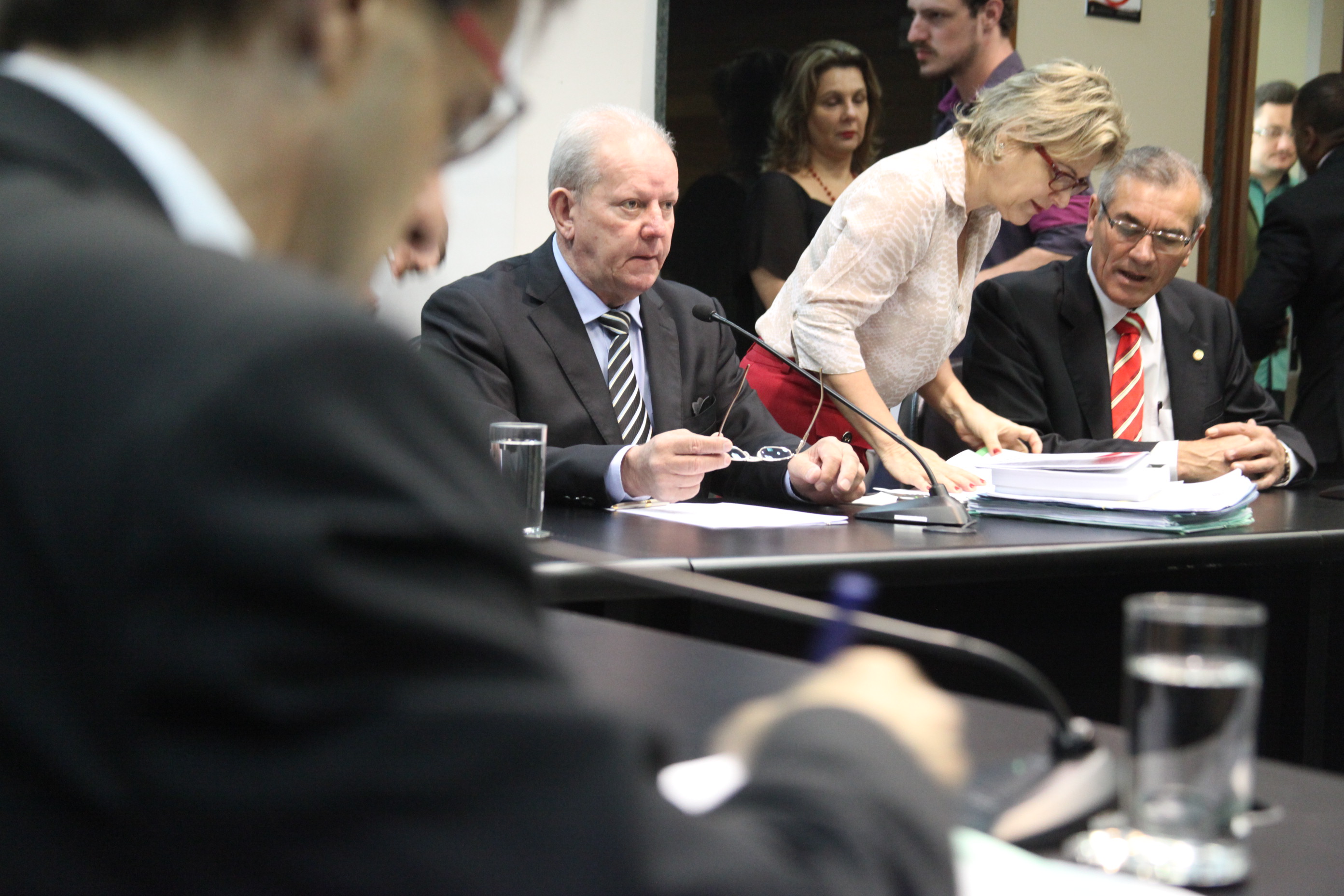 Reunião da Comissão de Constituição e Justiça. Foto: Fábio Queiroz / Agência AL