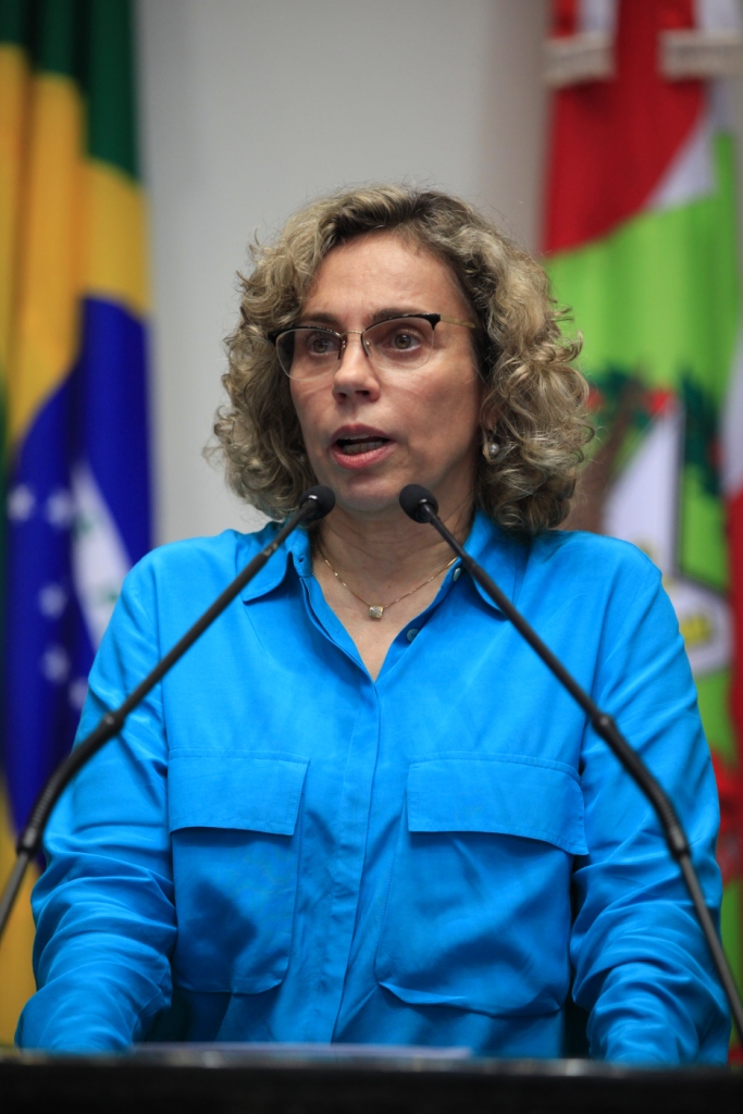 Dep. Ana Paula Lima (PT)    Foto  Carlos Kilian/Agência AL