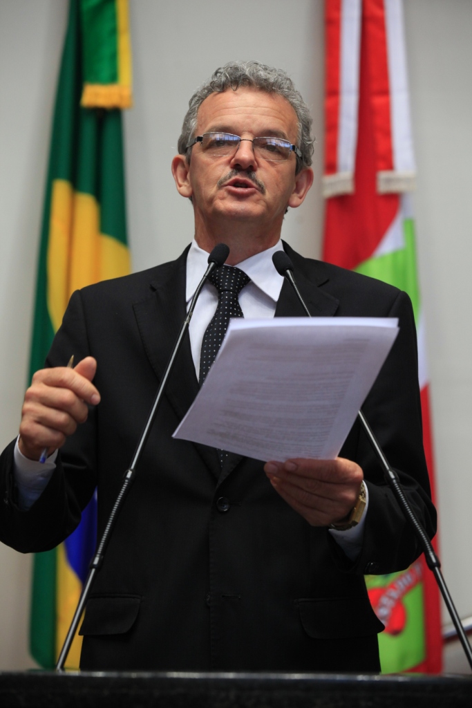 Dep Dirceu Dresch  (PT)  Foto  Carlos Kilian/Agência AL