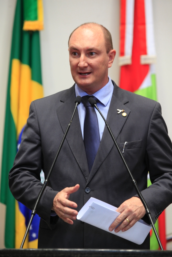 Dep Mauro de Nadal   (PMDB)   Foto  Carlos Kilian/Agência AL