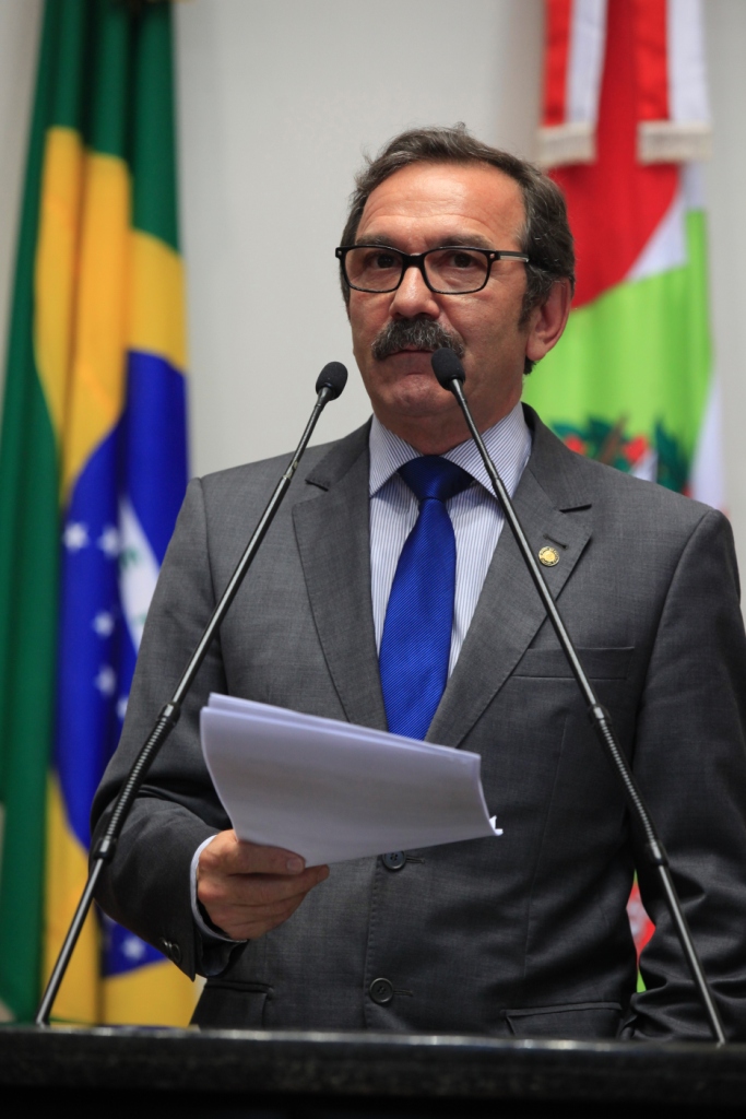 Dep  Serafim Venzon    (PSDB)    Foto  Carlos Kilian/Agência AL