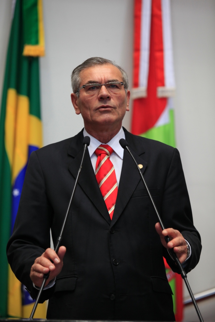 Dep   Silvio  Dreveck  (PP)    Foto  Carlos Kilian/Agência AL