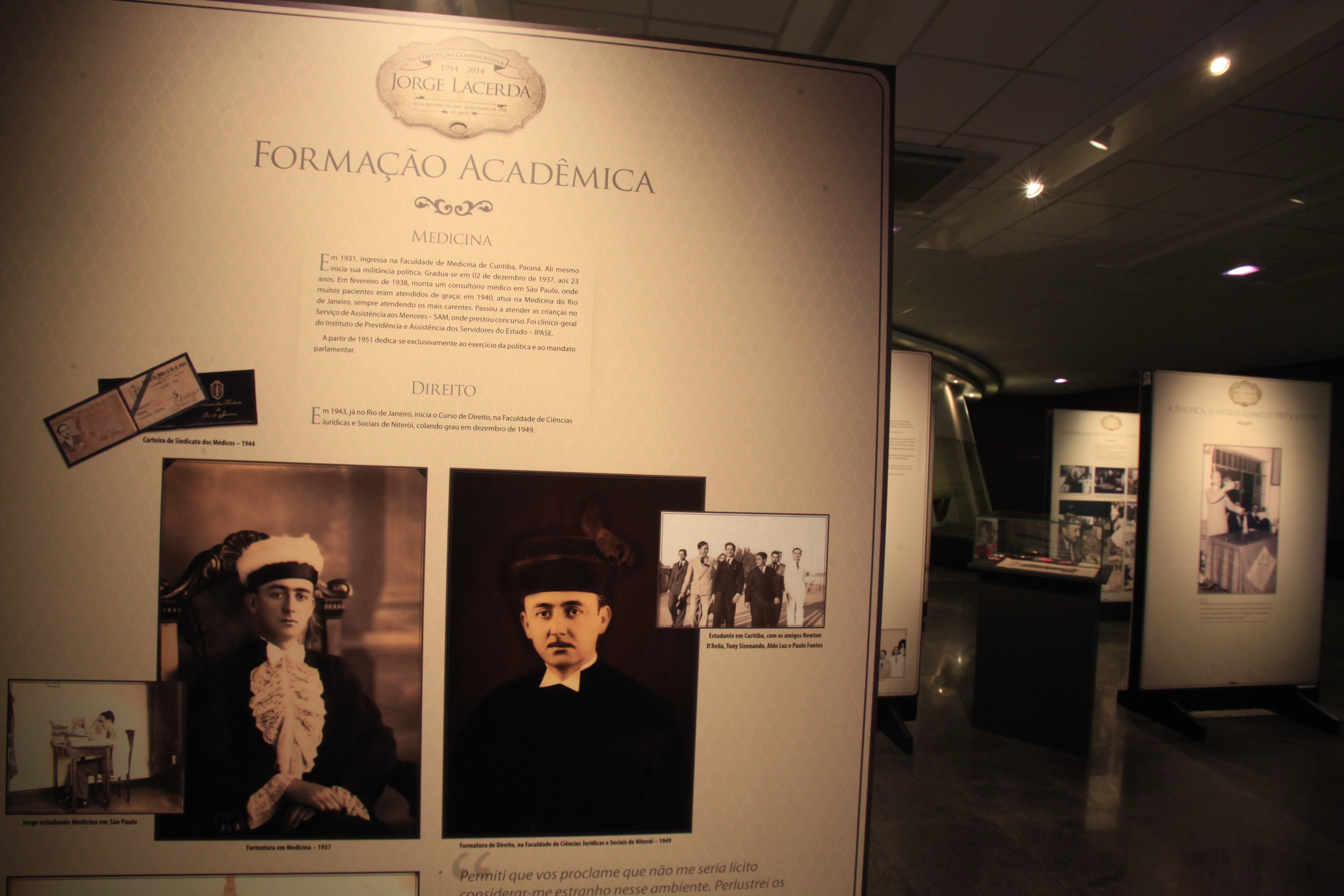 Exposição Jorge Lacerda. Fotos: Carlos Kilian/Agência AL