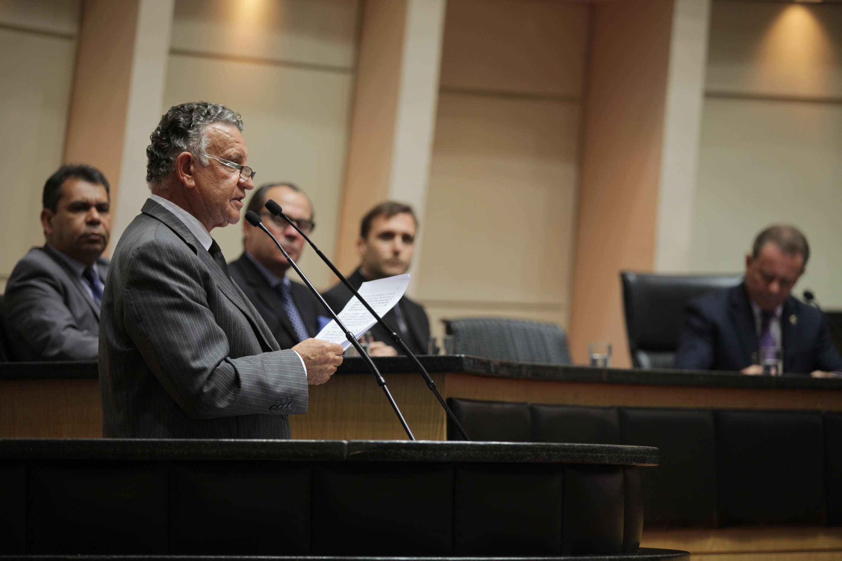 Centenário do Nascimento do Governador Jorge Lacerda - Deputado Edson Andrino (PMDB)