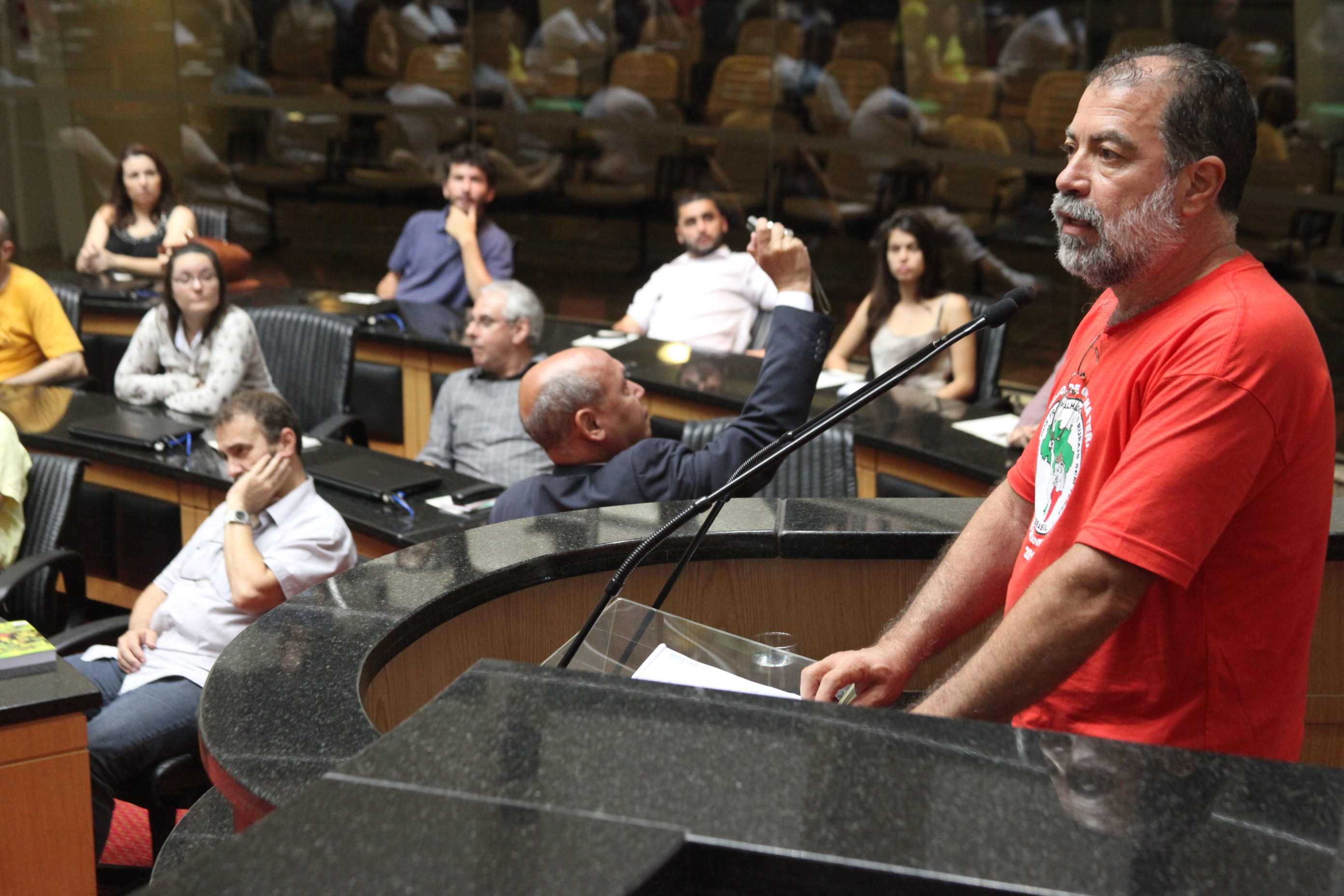 Sessão especial em comemoração à passagem dos 90 anos da Coluna Prestes. Foto: Fábio Queiroz / Agência AL
