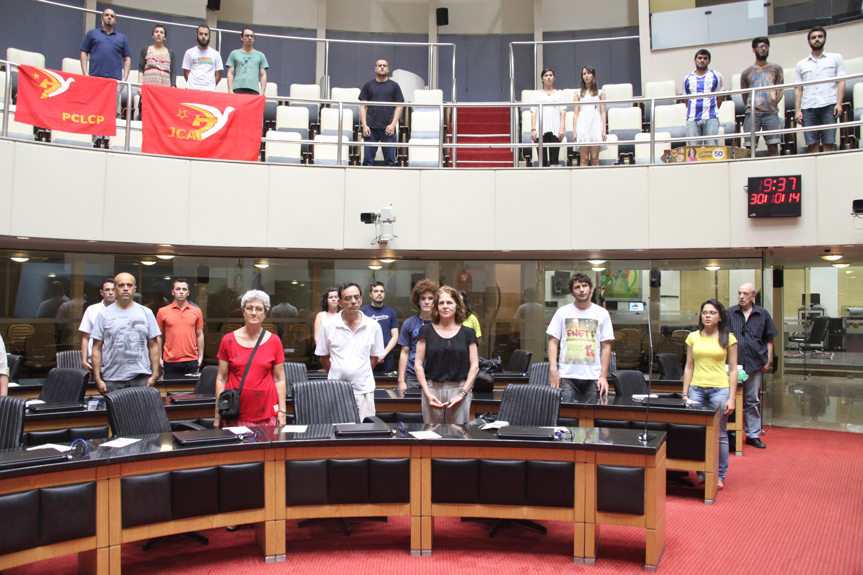Sessão especial em comemoração à passagem dos 90 anos da Coluna Prestes. Foto: Fábio Queiroz / Agência AL