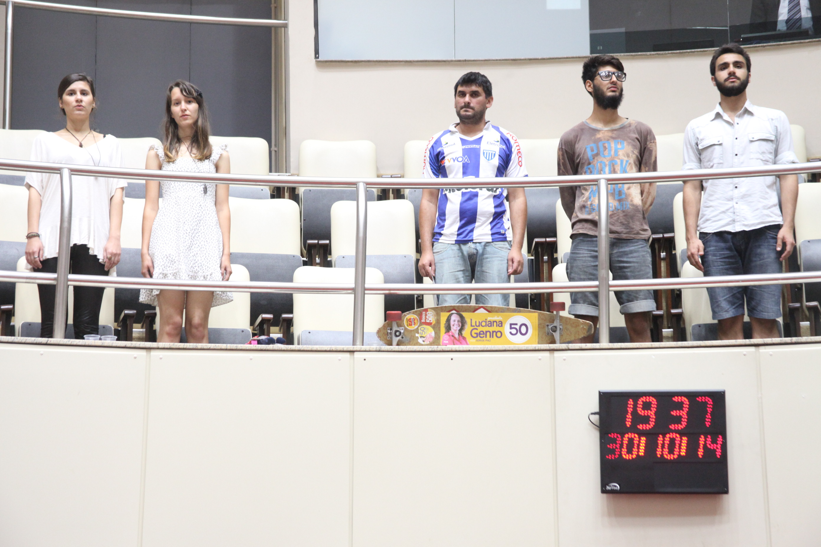 Sessão especial em comemoração à passagem dos 90 anos da Coluna Prestes. Foto: Fábio Queiroz / Agência AL