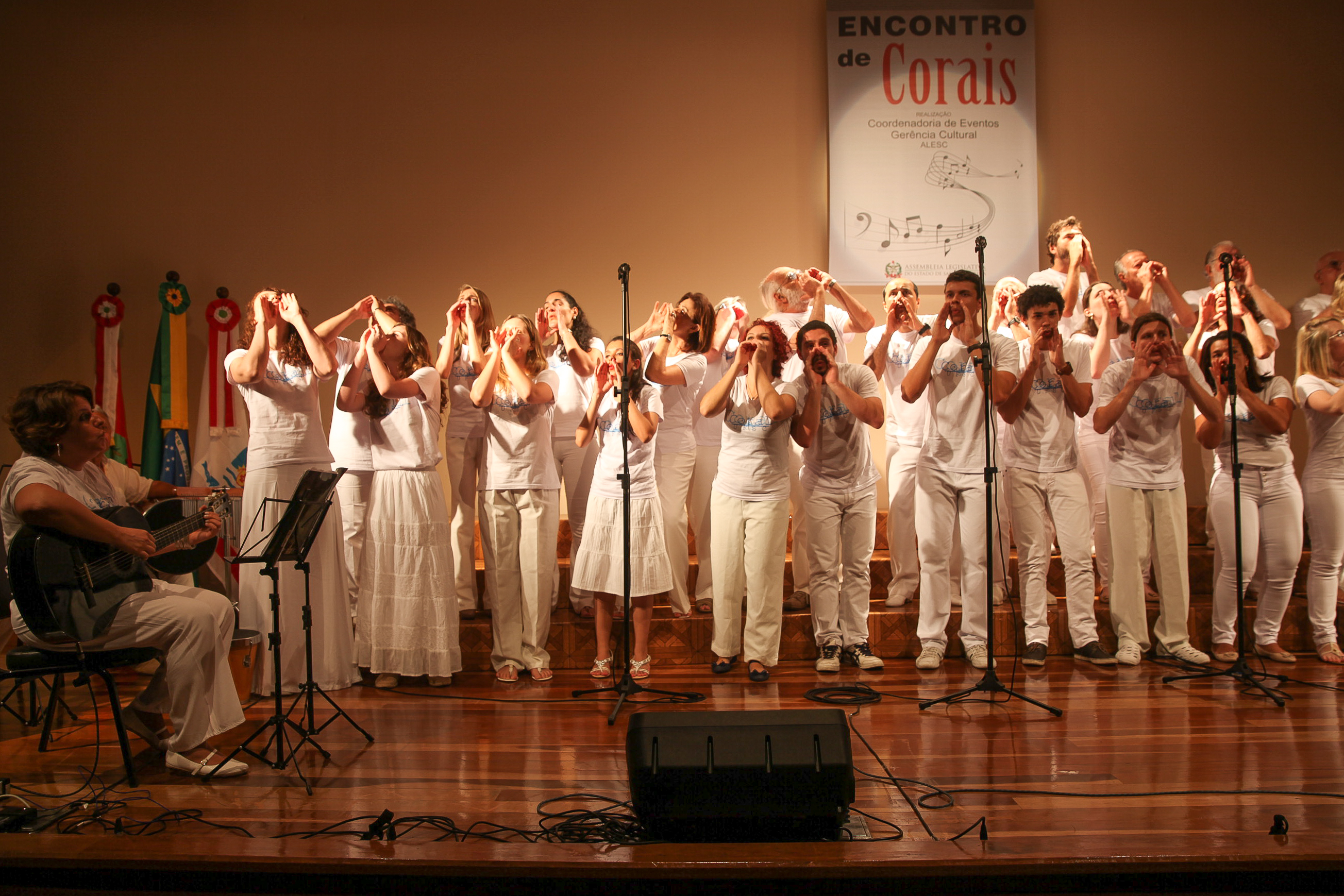 VII Encontro de Corais. Fotos: Miriam Zomer/Agência AL