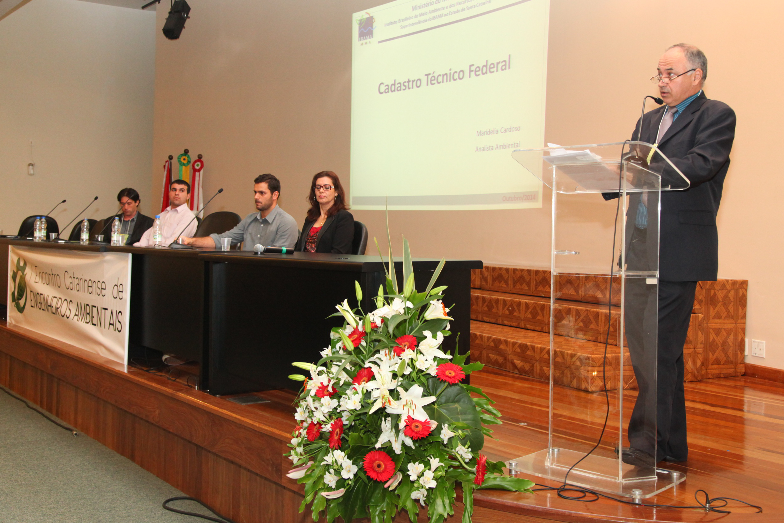 I Encontro Catarinense de Engenheiros Ambientais - Foto: Juliana Stadnik / Agência AL