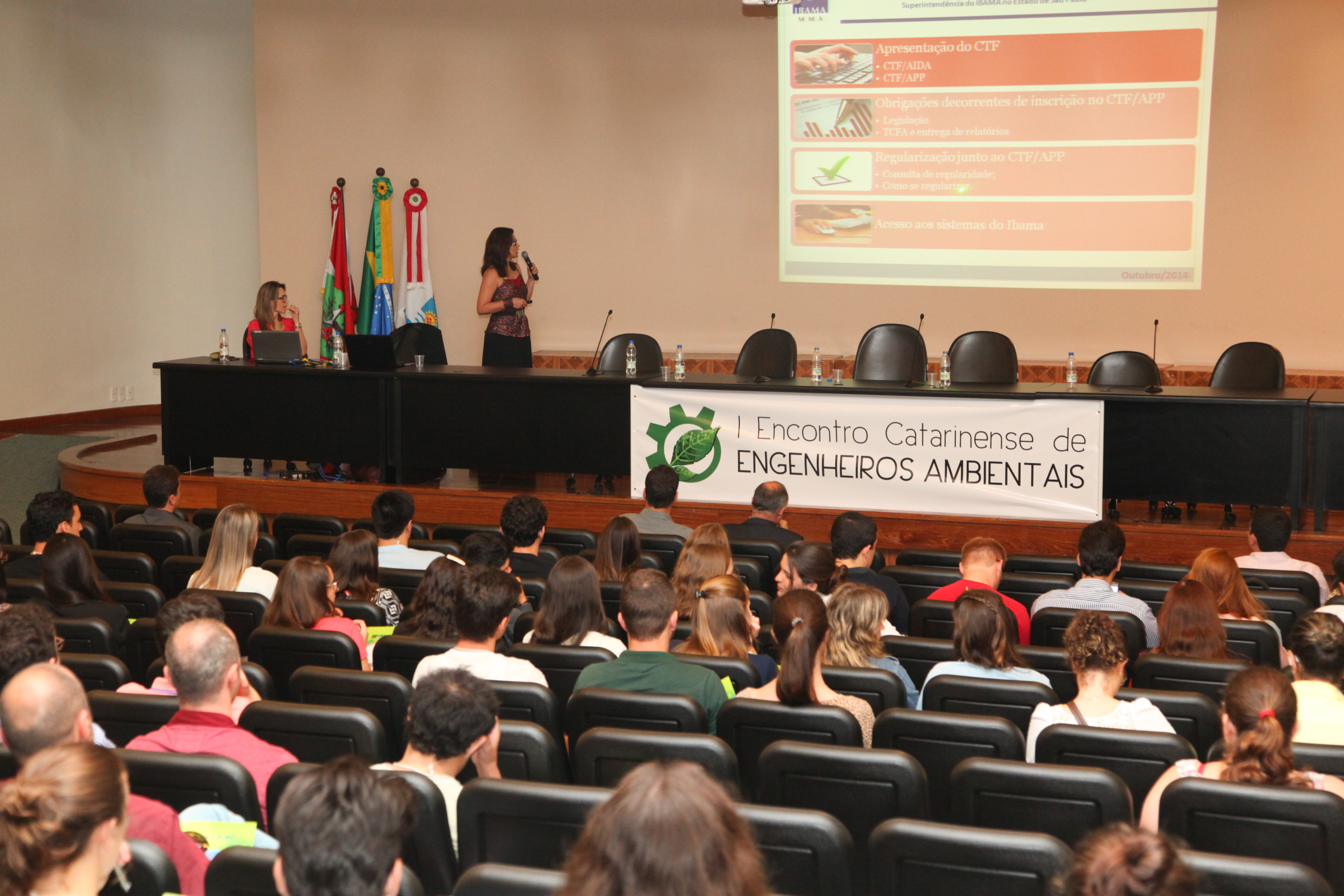 I Encontro Catarinense de Engenheiros Ambientais - Foto: Juliana Stadnik / Agência AL