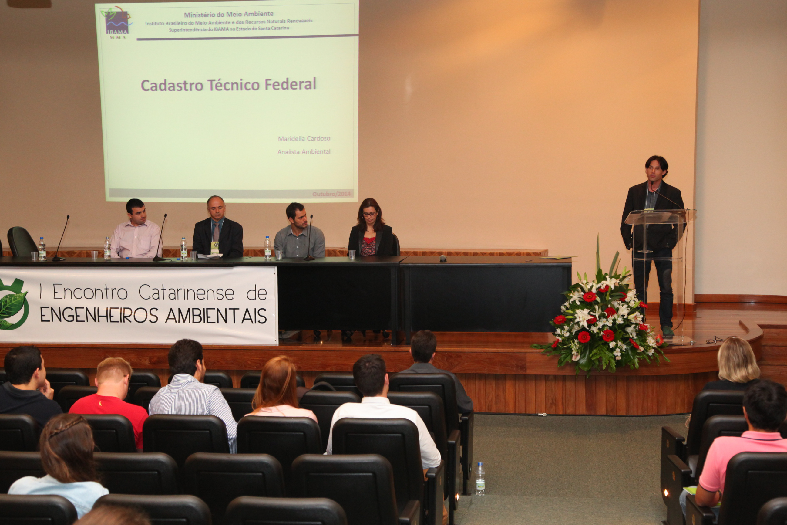 I Encontro Catarinense de Engenheiros Ambientais - Foto: Juliana Stadnik / Agência AL